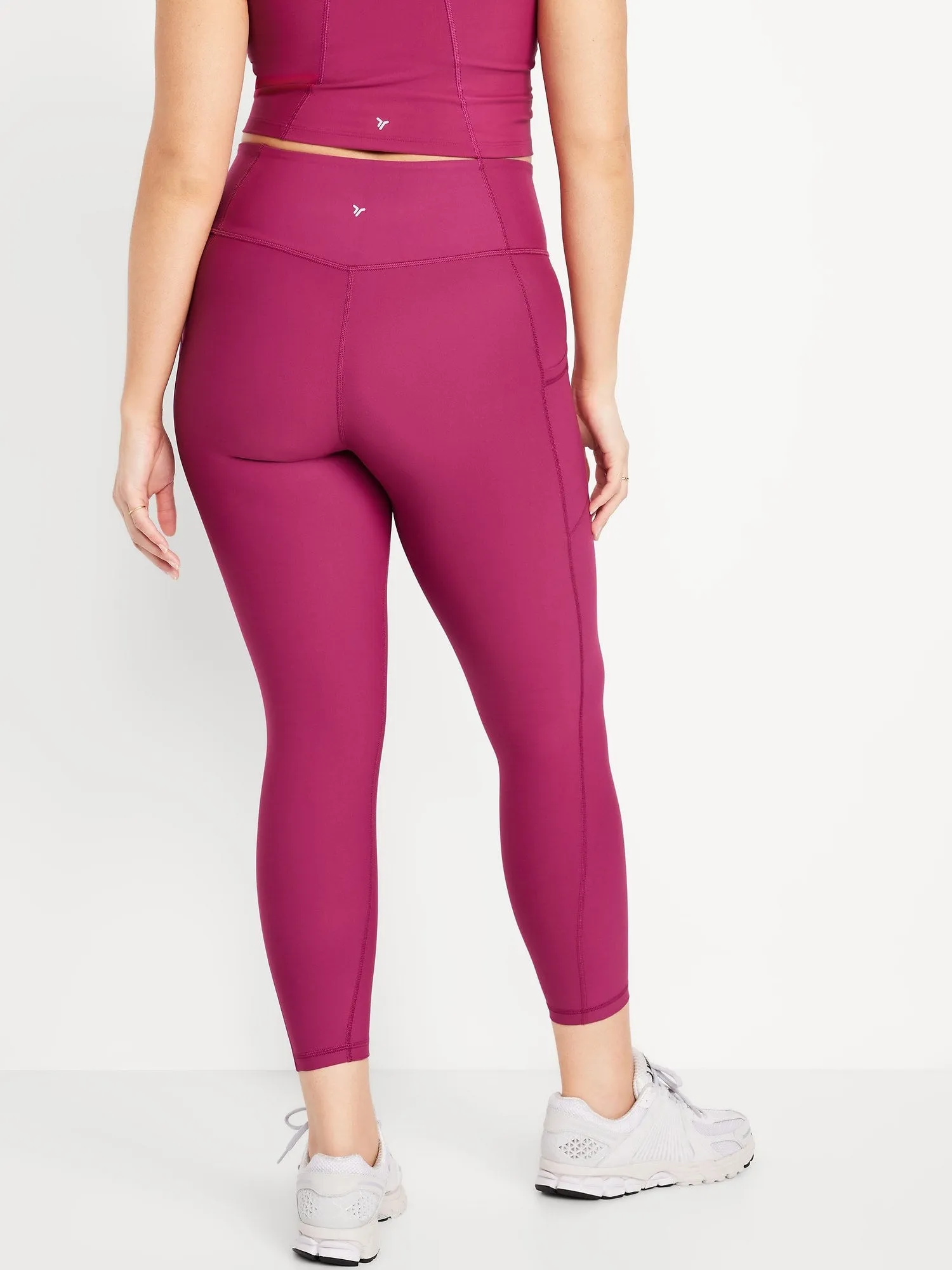 High-Waisted PowerSoft 7/8 Pocket Leggings