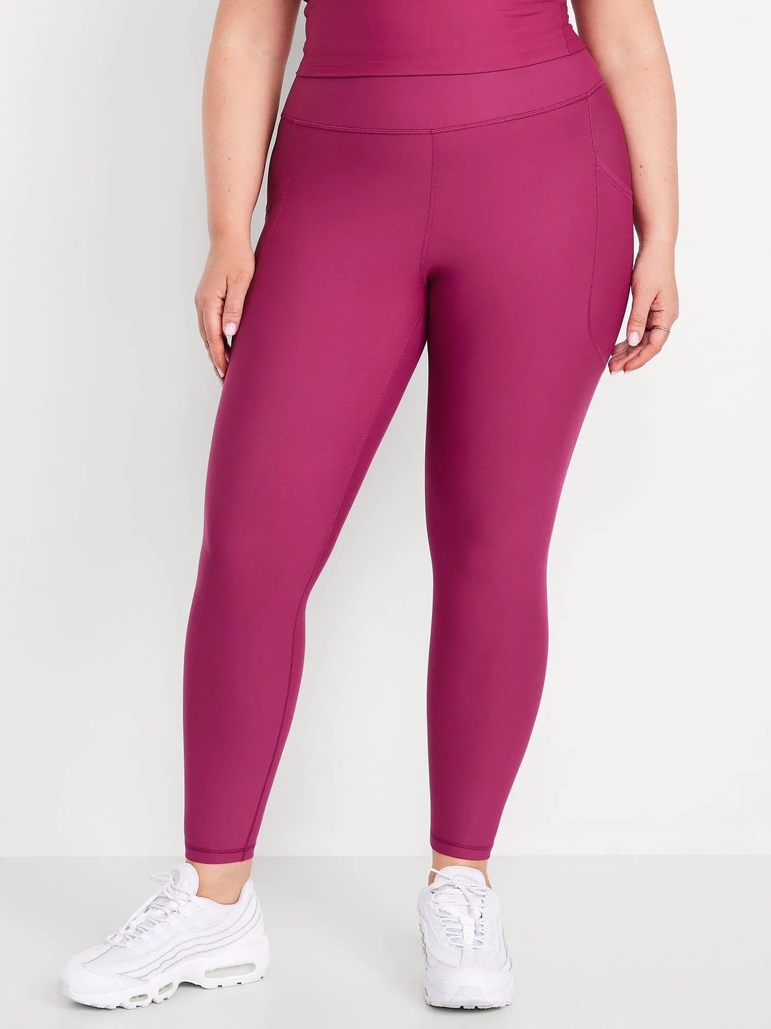 High-Waisted PowerSoft 7/8 Pocket Leggings