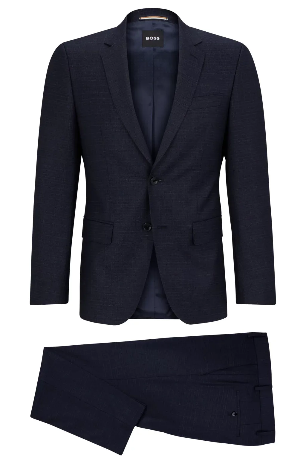 Hugo Boss H-Huge-224 2pc Suit Dark Blue