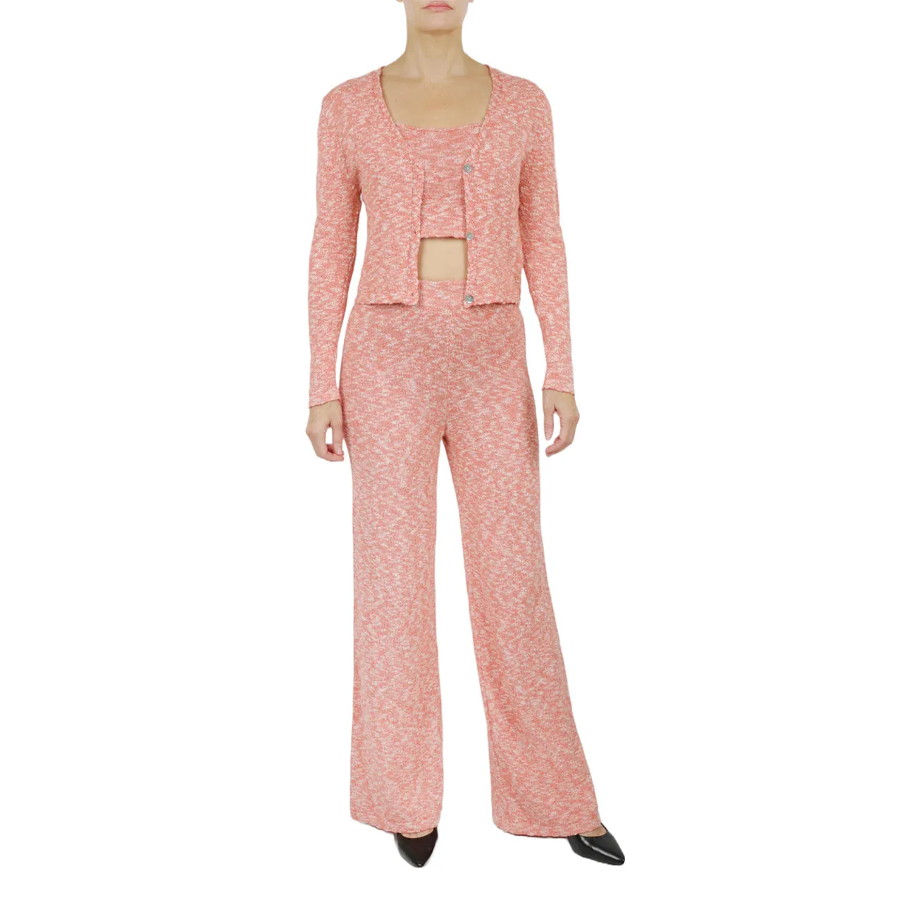 Insta-Worthy Space Dye Knit Pants  Stylish & Comfortable