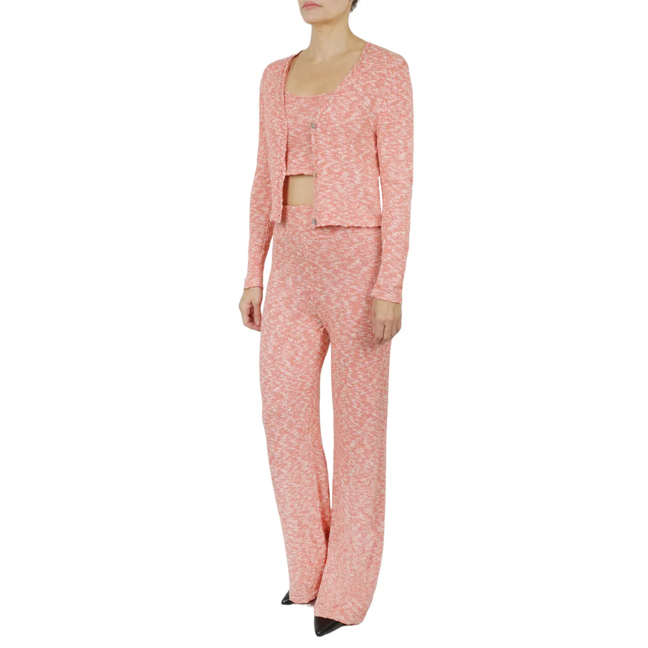 Insta-Worthy Space Dye Knit Pants  Stylish & Comfortable