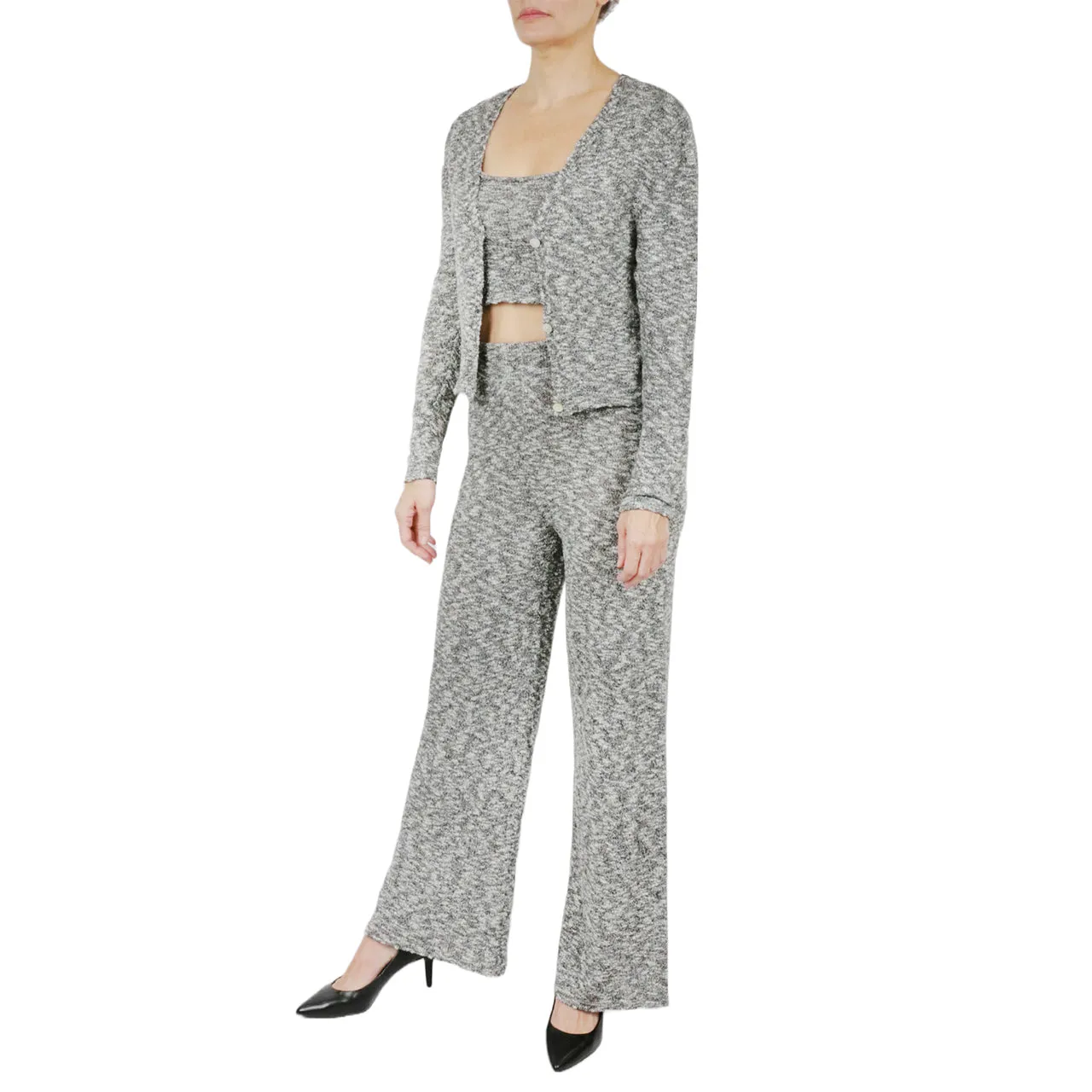 Insta-Worthy Space Dye Knit Pants  Stylish & Comfortable