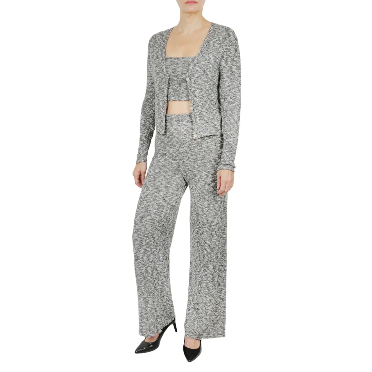 Insta-Worthy Space Dye Knit Pants  Stylish & Comfortable
