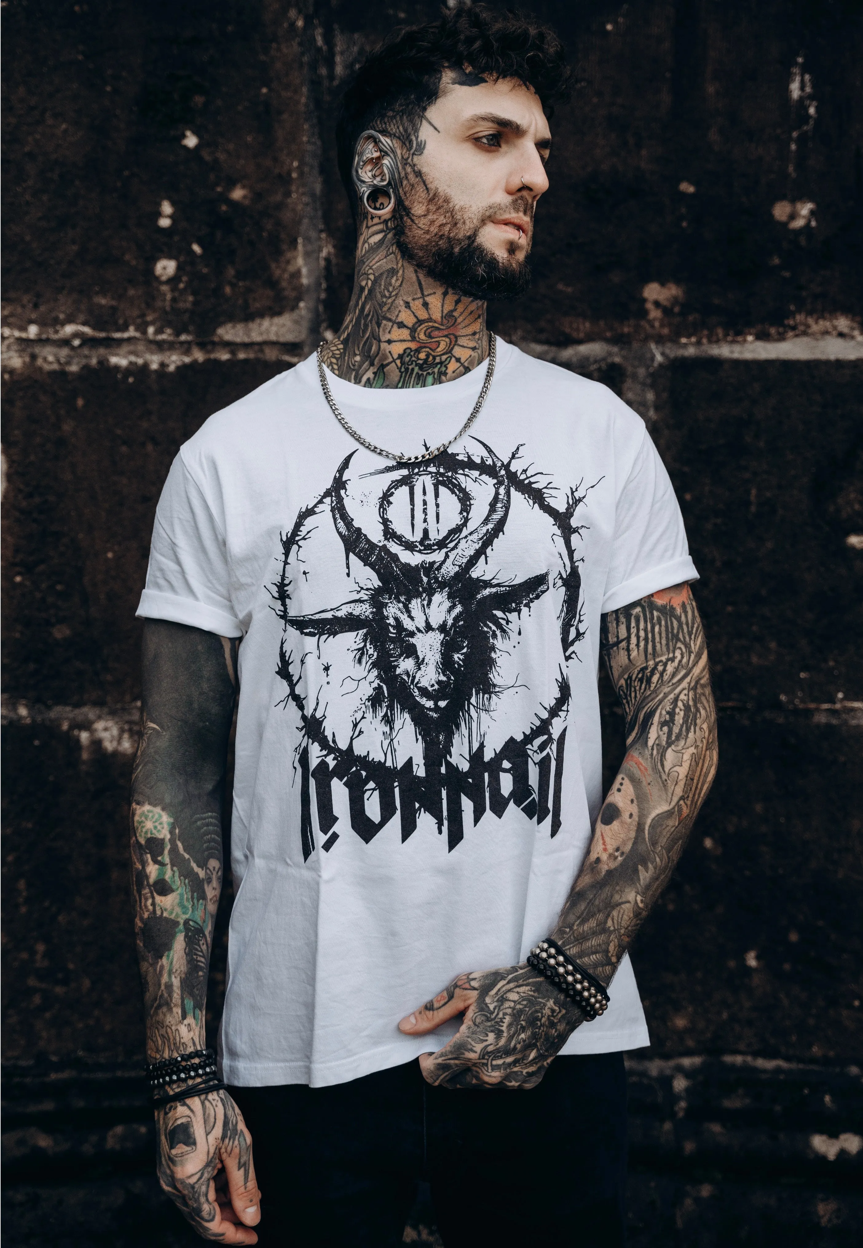 Ironnail - Tokarczuk White - T-Shirt