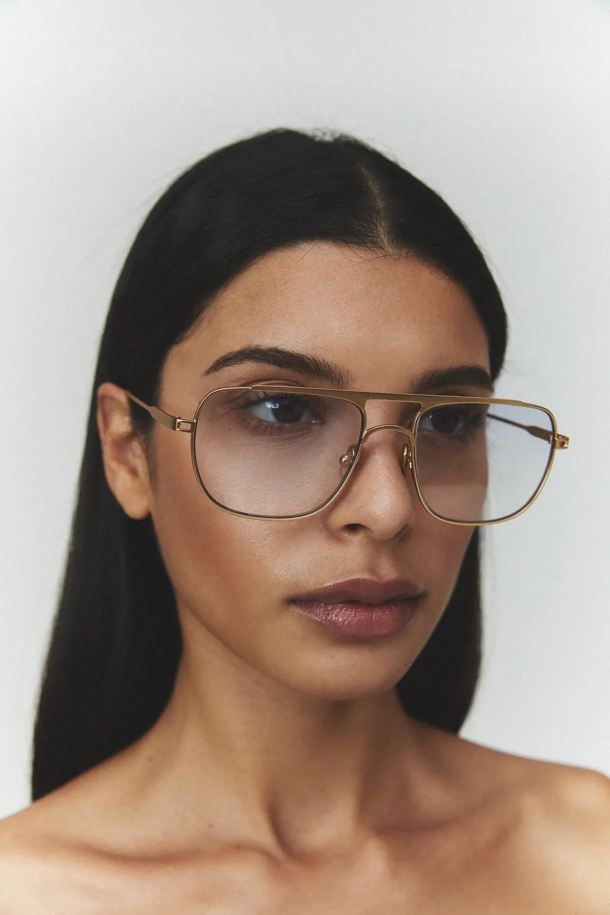 Jane Sunglasses (Gold Metal)