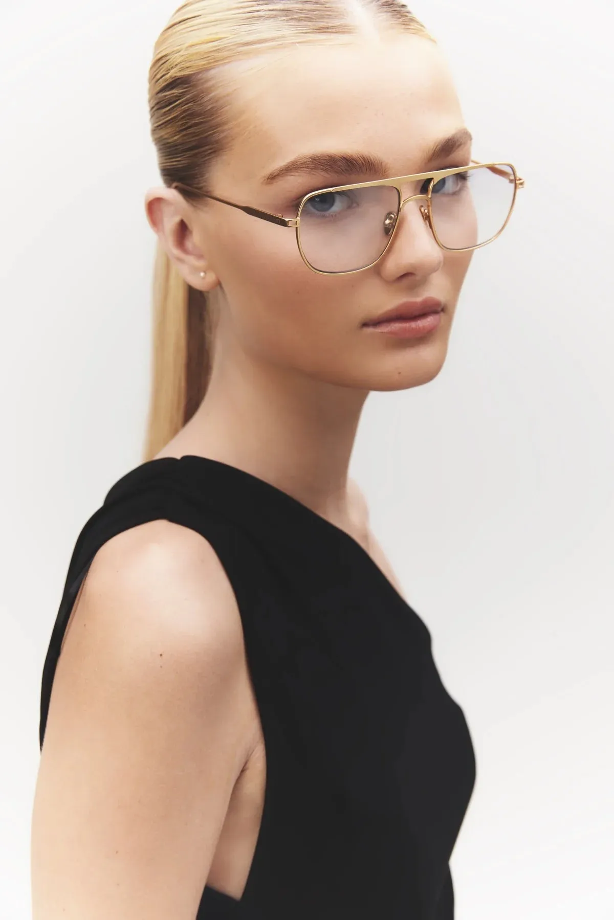 Jane Sunglasses (Gold Metal)
