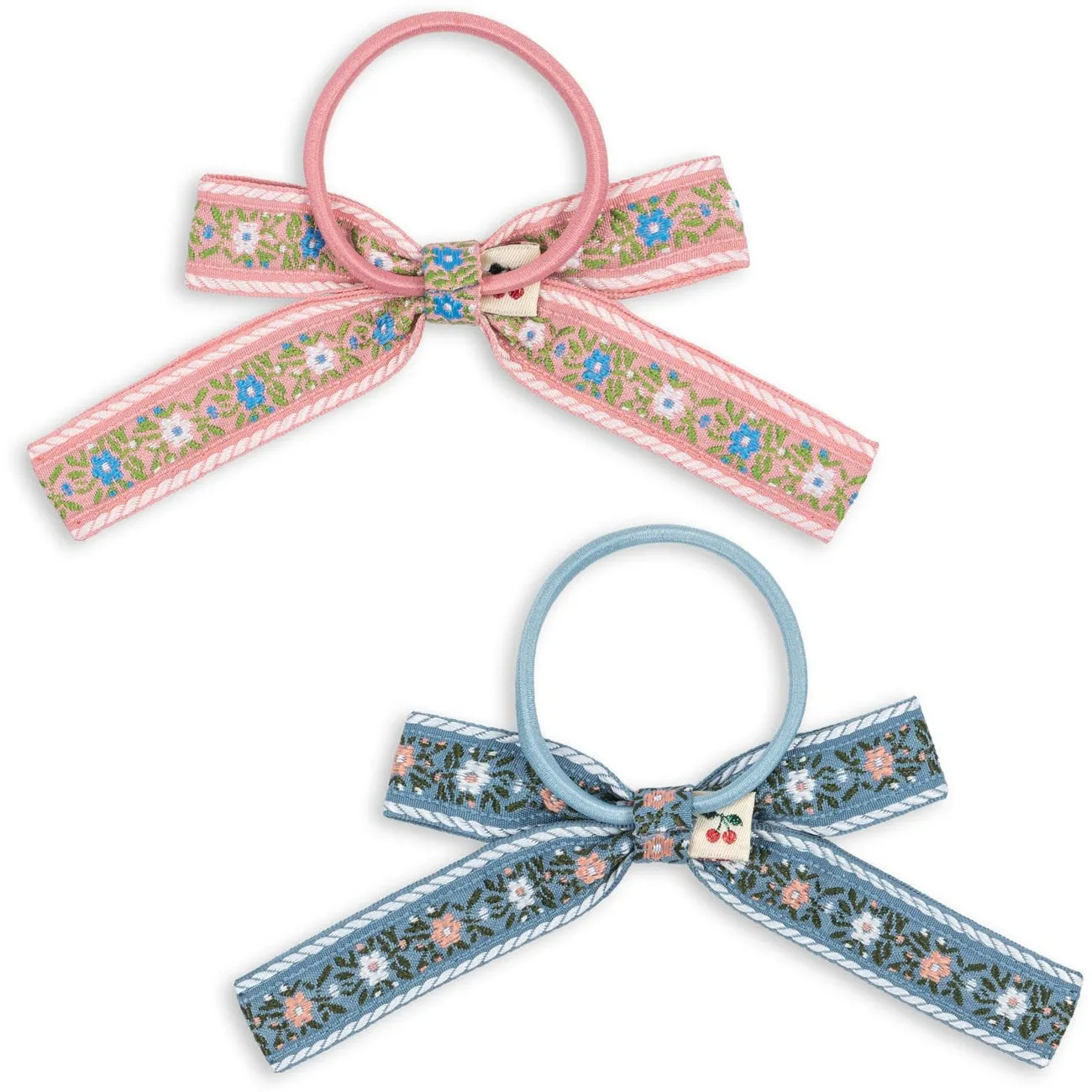Konges Sljd 2-Pack Elastics Bow Sorbet