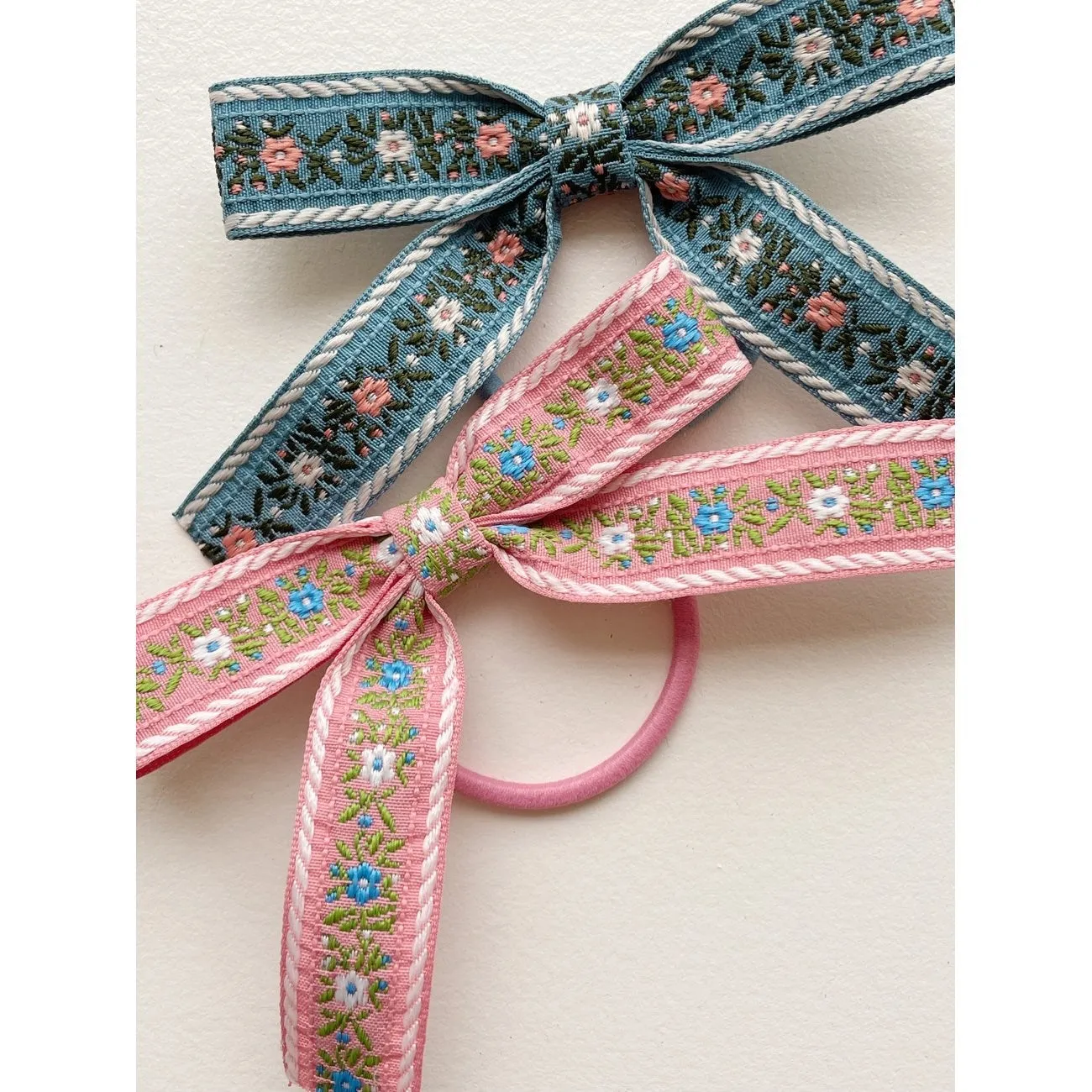 Konges Sljd 2-Pack Elastics Bow Sorbet