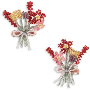 Konges Sljd Multi 2 Pack Pearly Flower Hair Clip