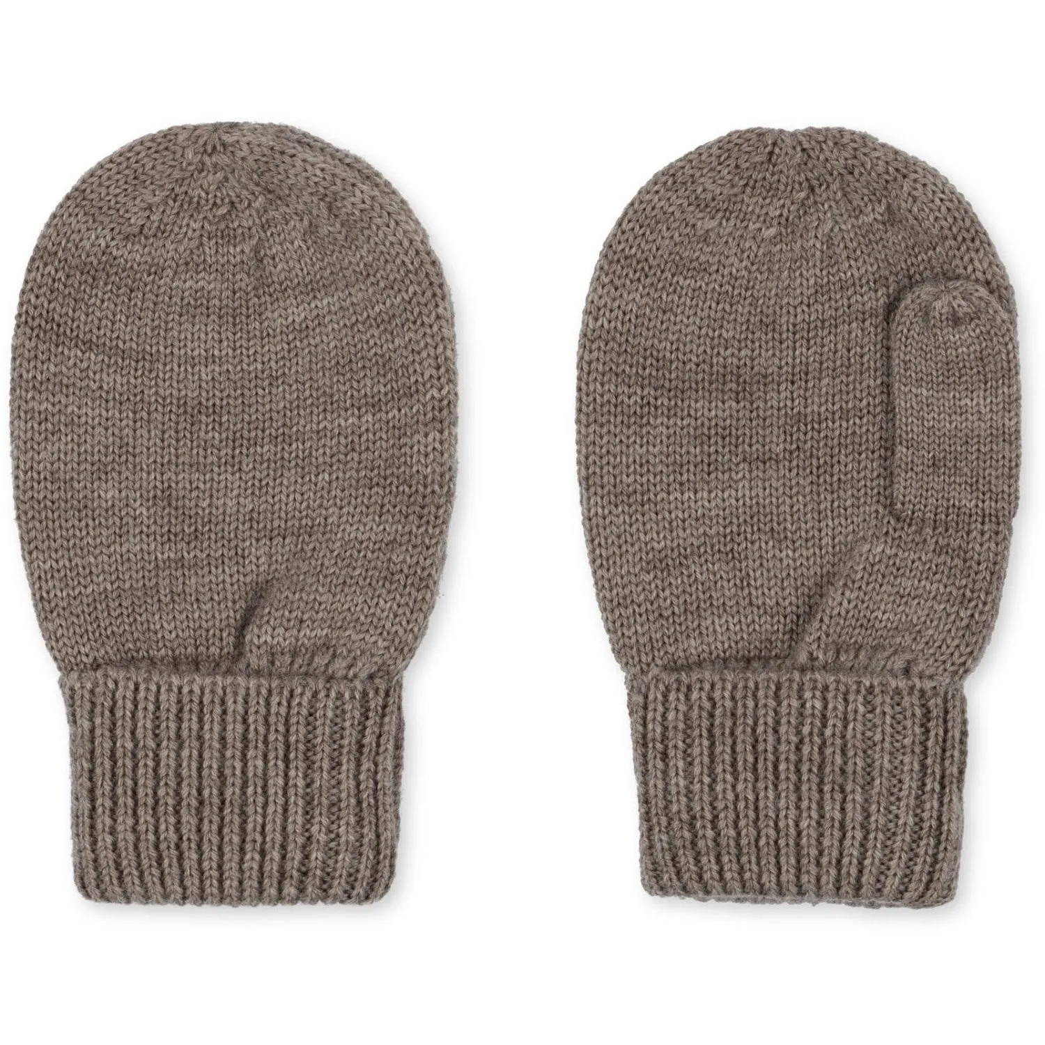 Konges Sljd Soft Brown Louli Mittens