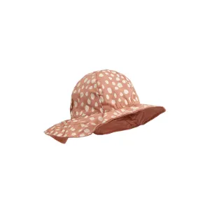 Liewood Amelia Reversible Sun Hat - Leo Spots - Tuscany Rose