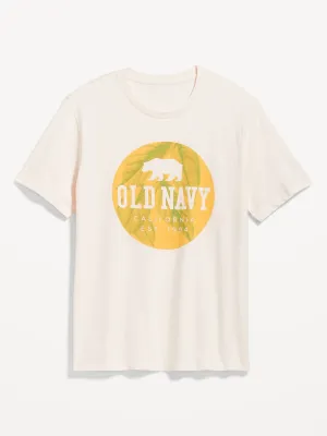 Logo-Graphic Crew-Neck T-Shirt for Men