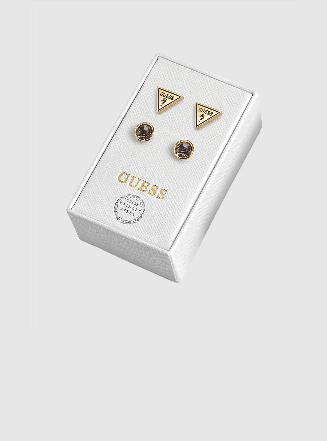 Logo Stud 2 Piece Earring Set Guess
