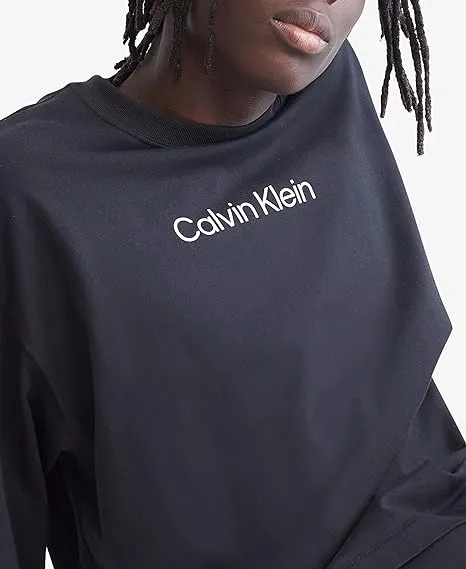 Luxury Feel Long Sleeves Standard Logo Terry Crew  Limited Stock!