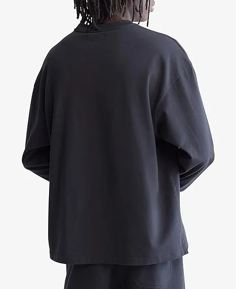Luxury Feel Long Sleeves Standard Logo Terry Crew  Limited Stock!