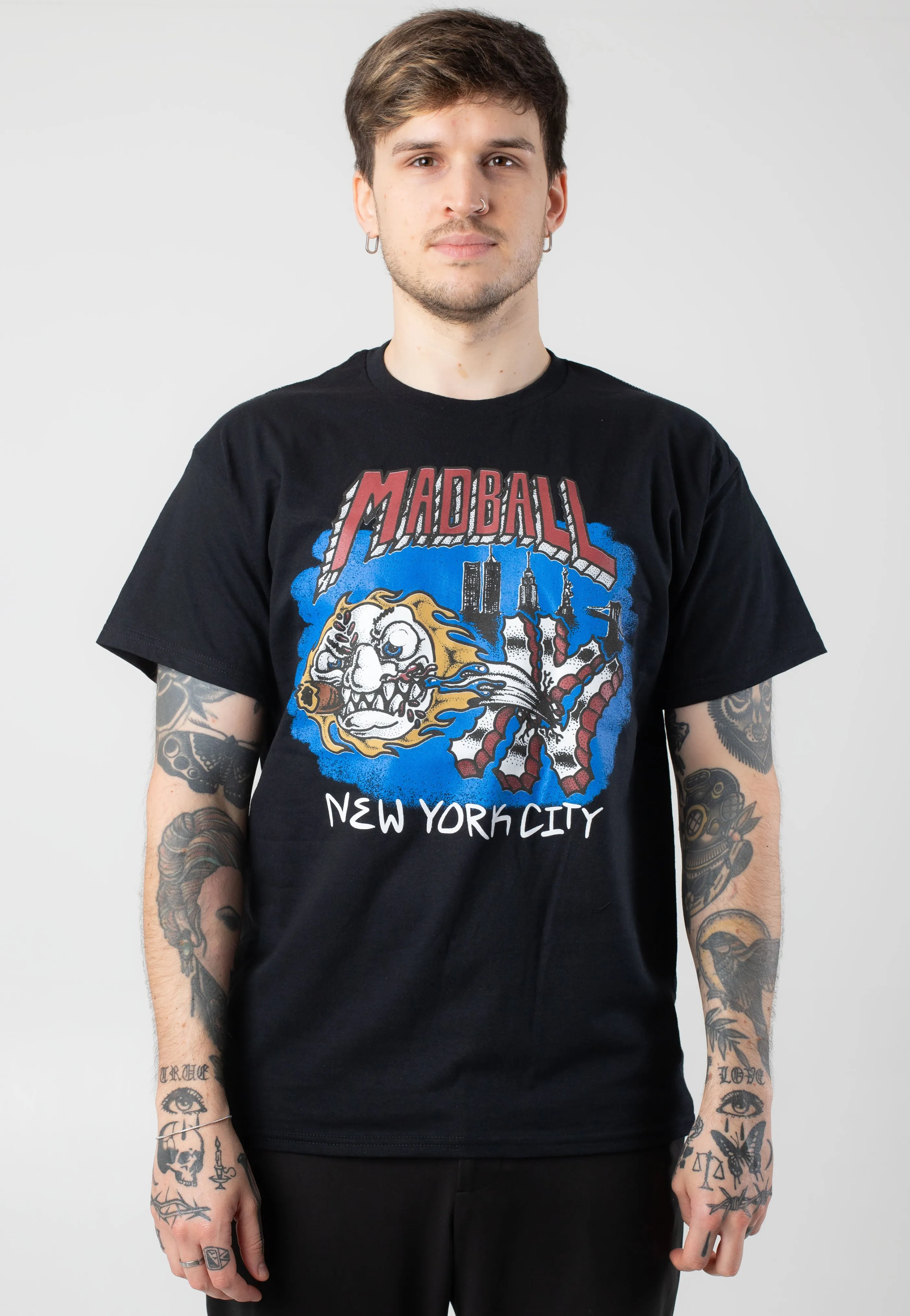 Madball - NYC Cartoon - T-Shirt