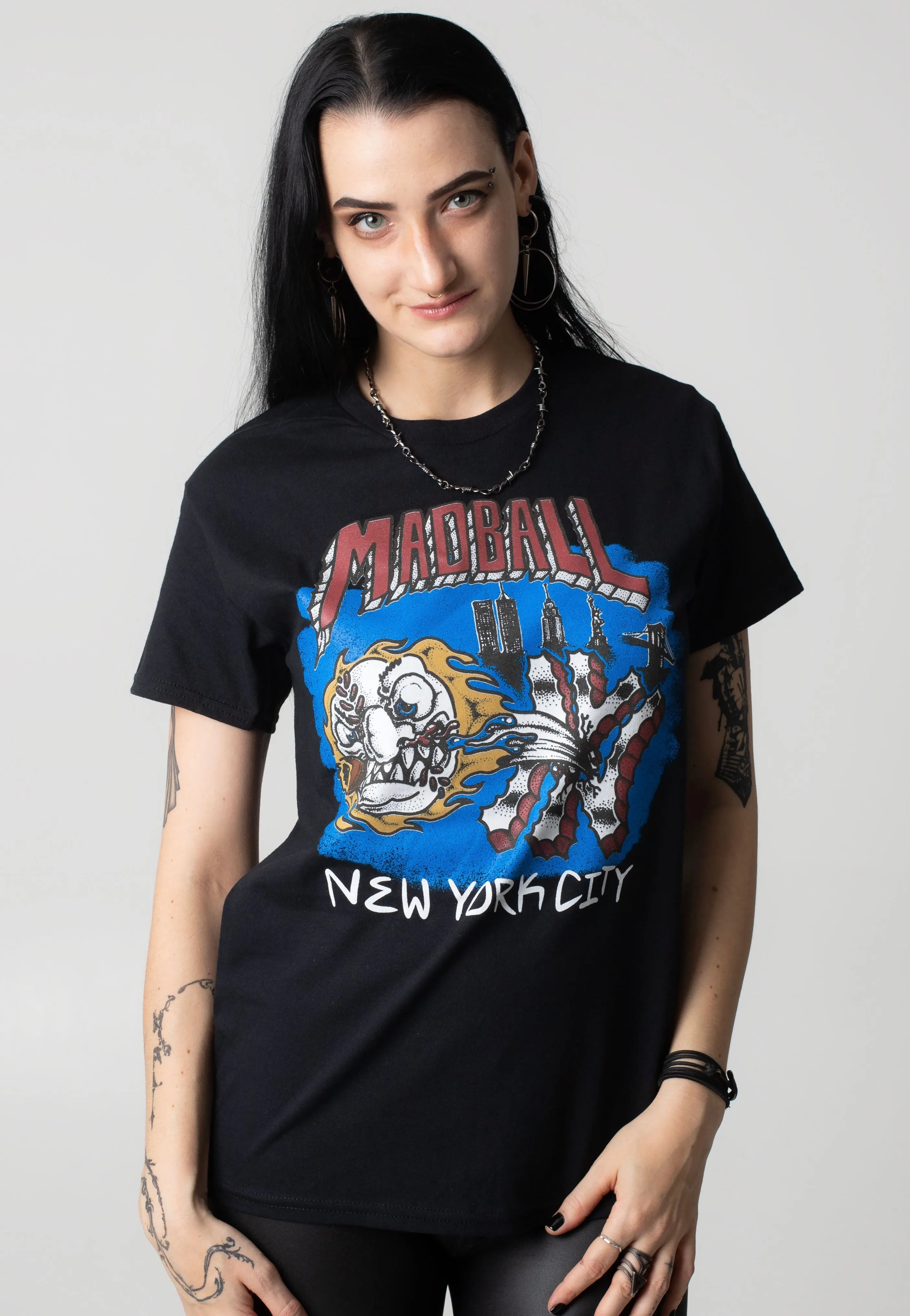 Madball - NYC Cartoon - T-Shirt