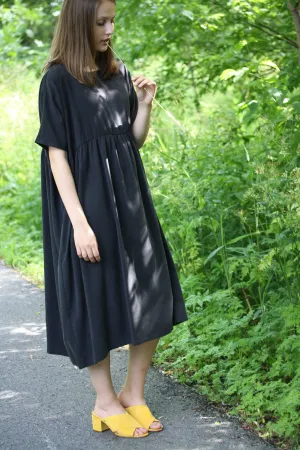 NOEMIAH - CECILIA DRESS - BLACK TENCEL