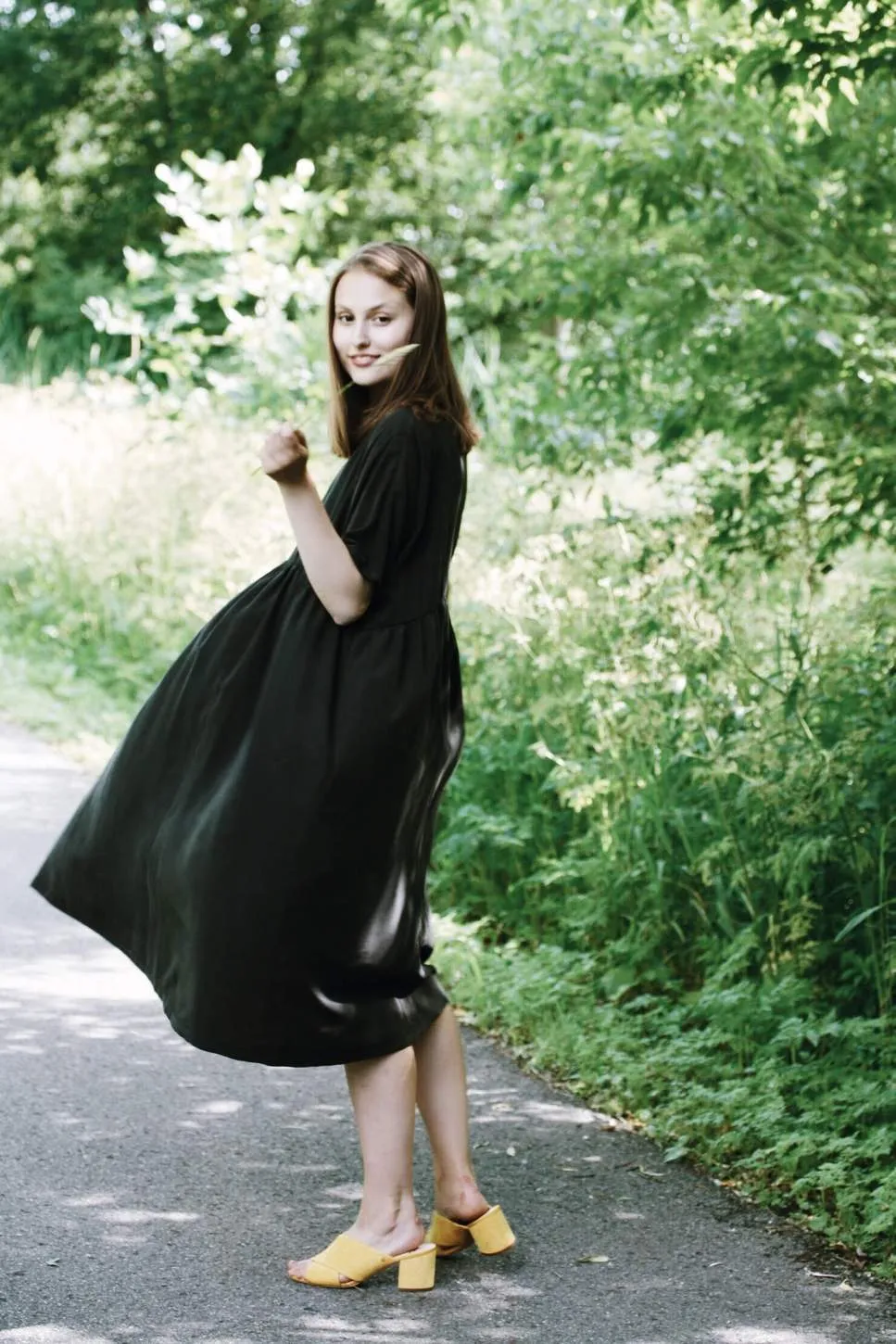 NOEMIAH - CECILIA DRESS - BLACK TENCEL