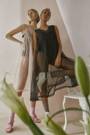 NOEMIAH - COCO SILK DRESS - BLACK