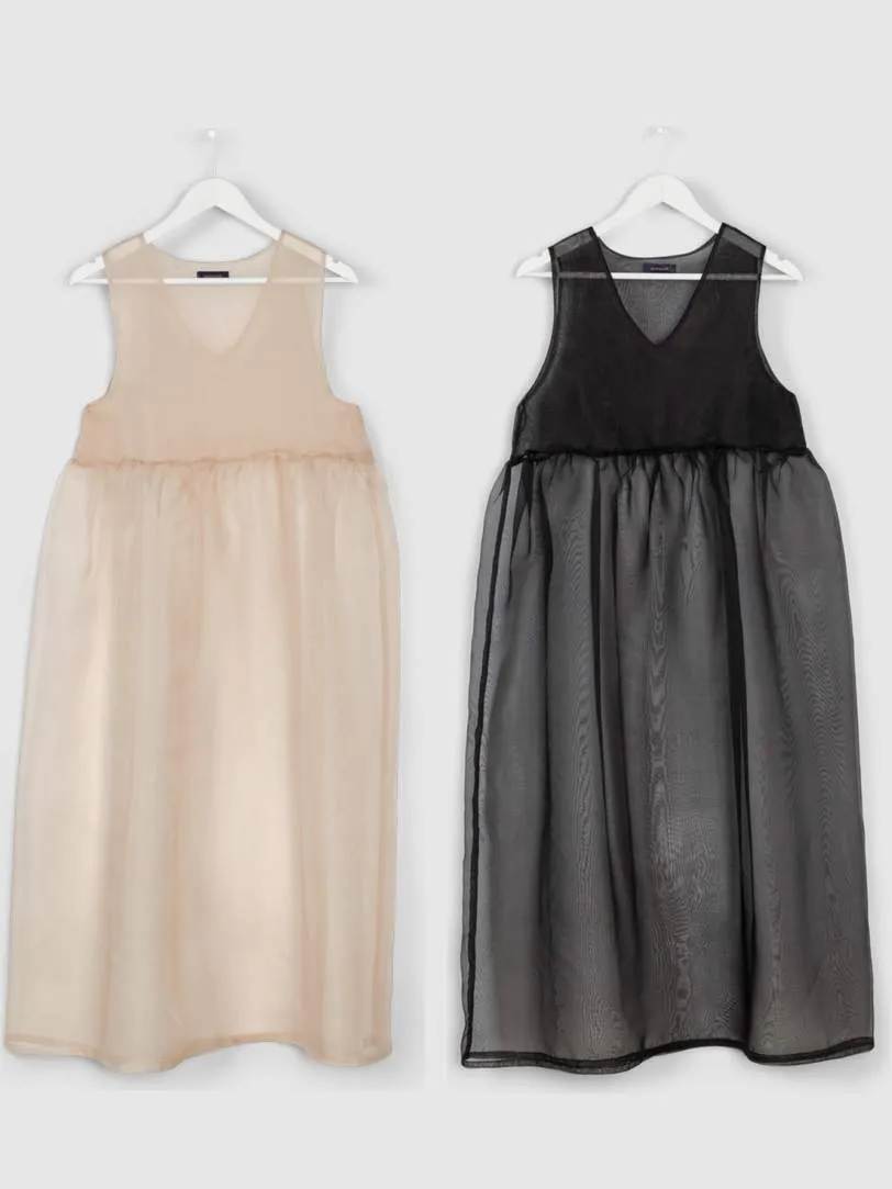 NOEMIAH - COCO SILK DRESS - BLACK