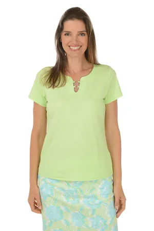 Petite Spring Thing Double Ring Neck Tee