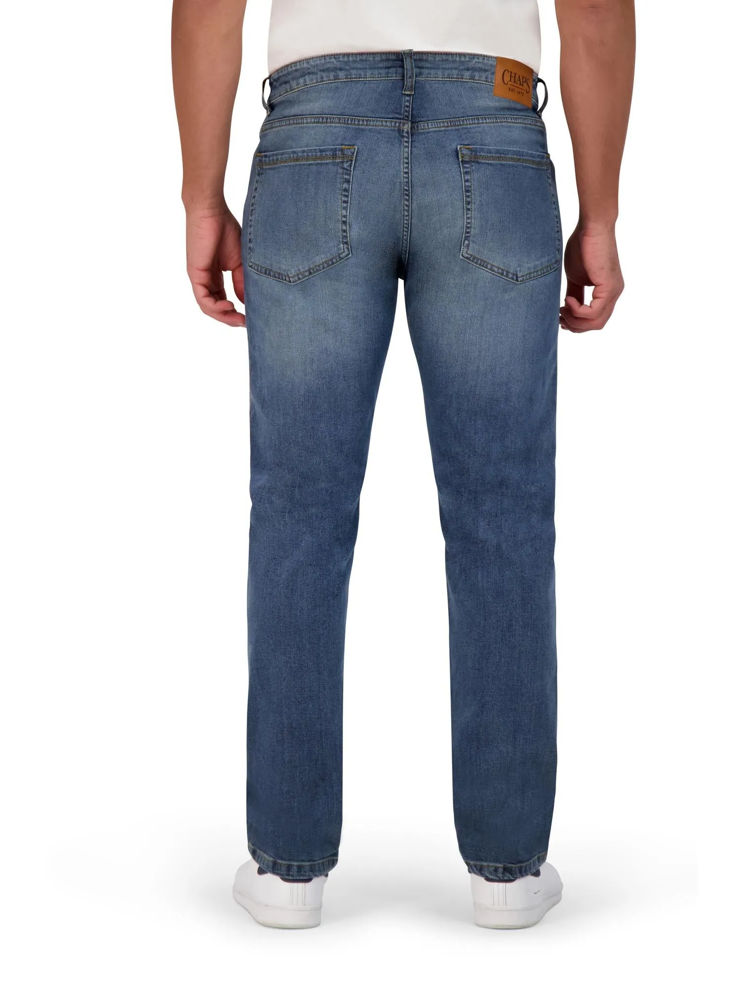 Premium Quality Chaps Men's 5-Pocket Denim Regular Fit  Today Only!
