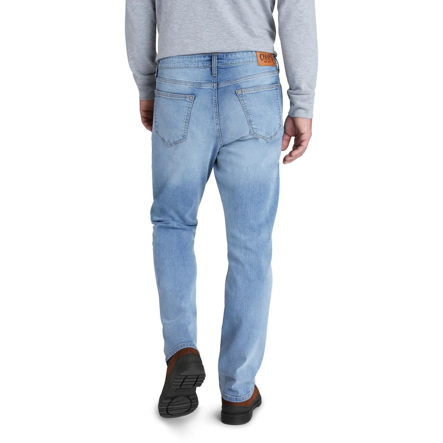 Premium Quality Chaps Men's 5-Pocket Denim Regular Fit  Today Only!