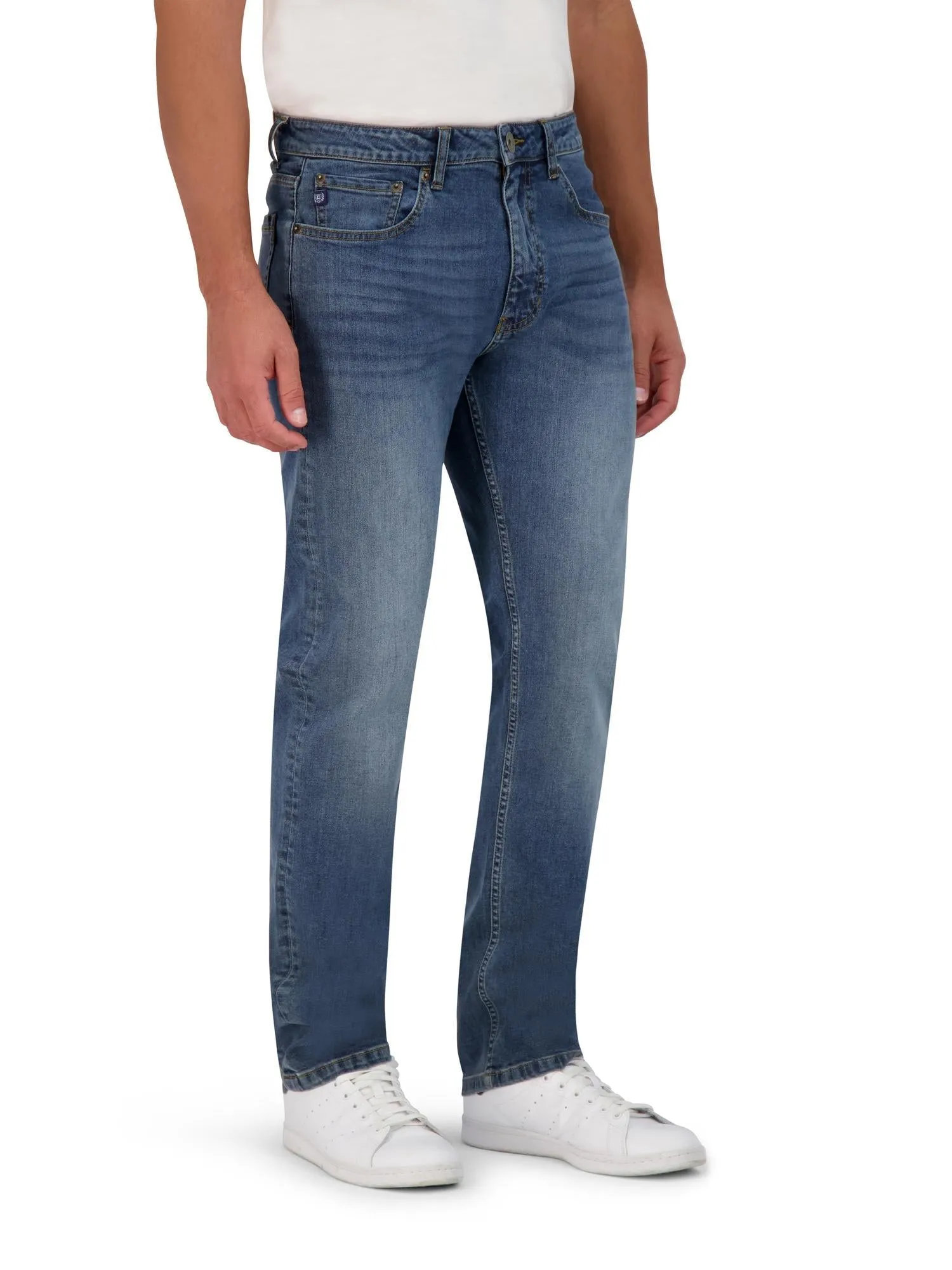 Premium Quality Chaps Men's 5-Pocket Denim Regular Fit  Today Only!