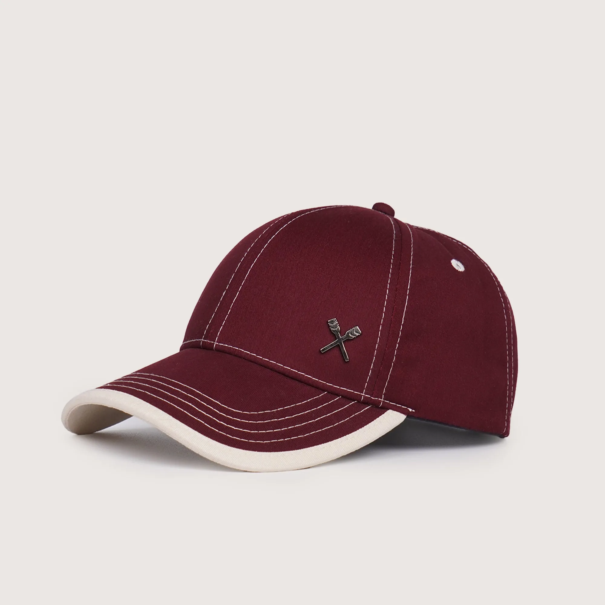 Regatta- Baseball Cap With Contrast Stitching And Visor Taping