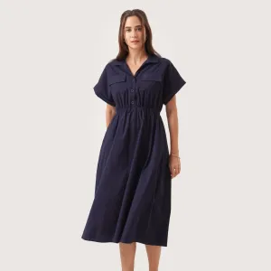 Regatta- Button-Front Shirtdress