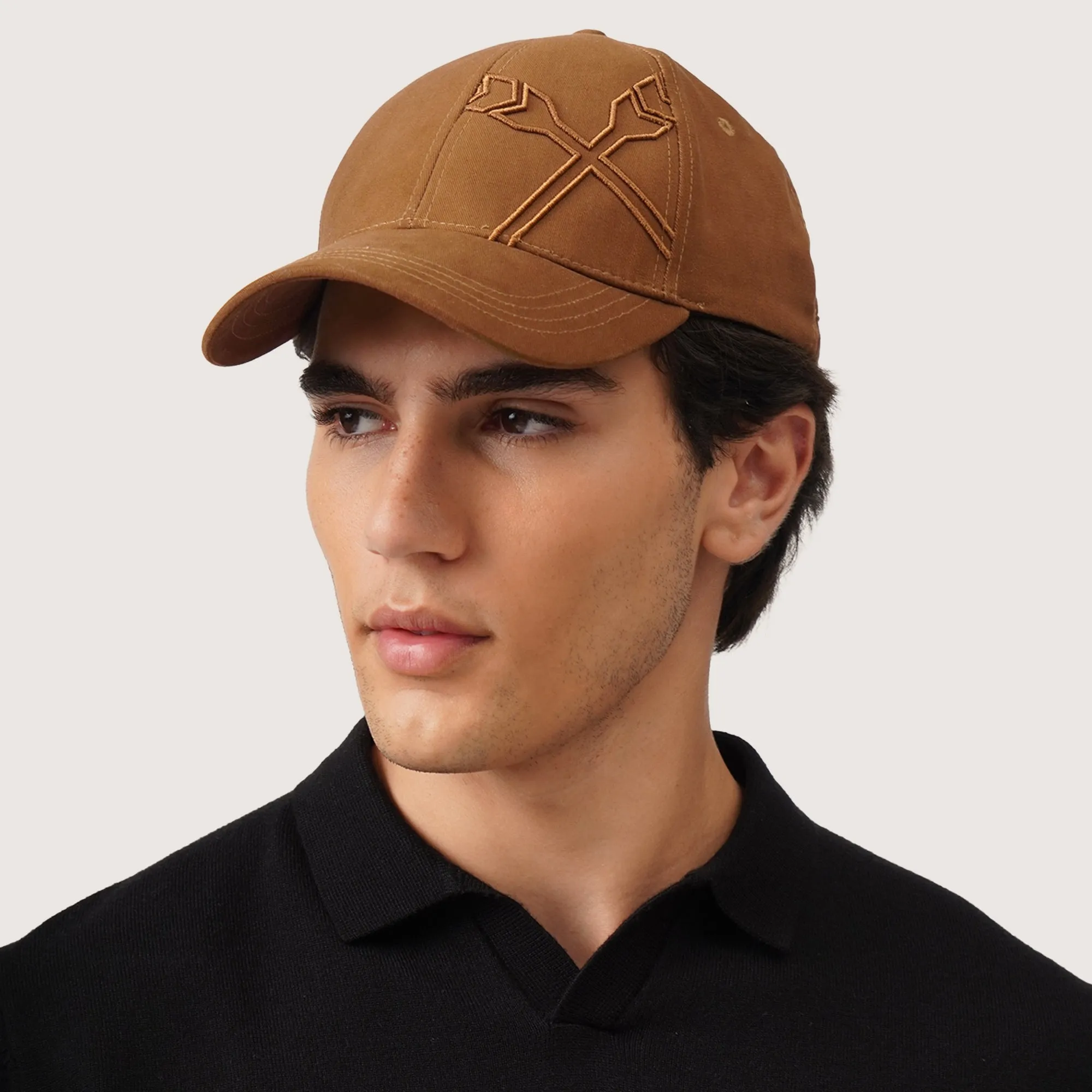 Regatta- Classic Cap With Outline Oar
