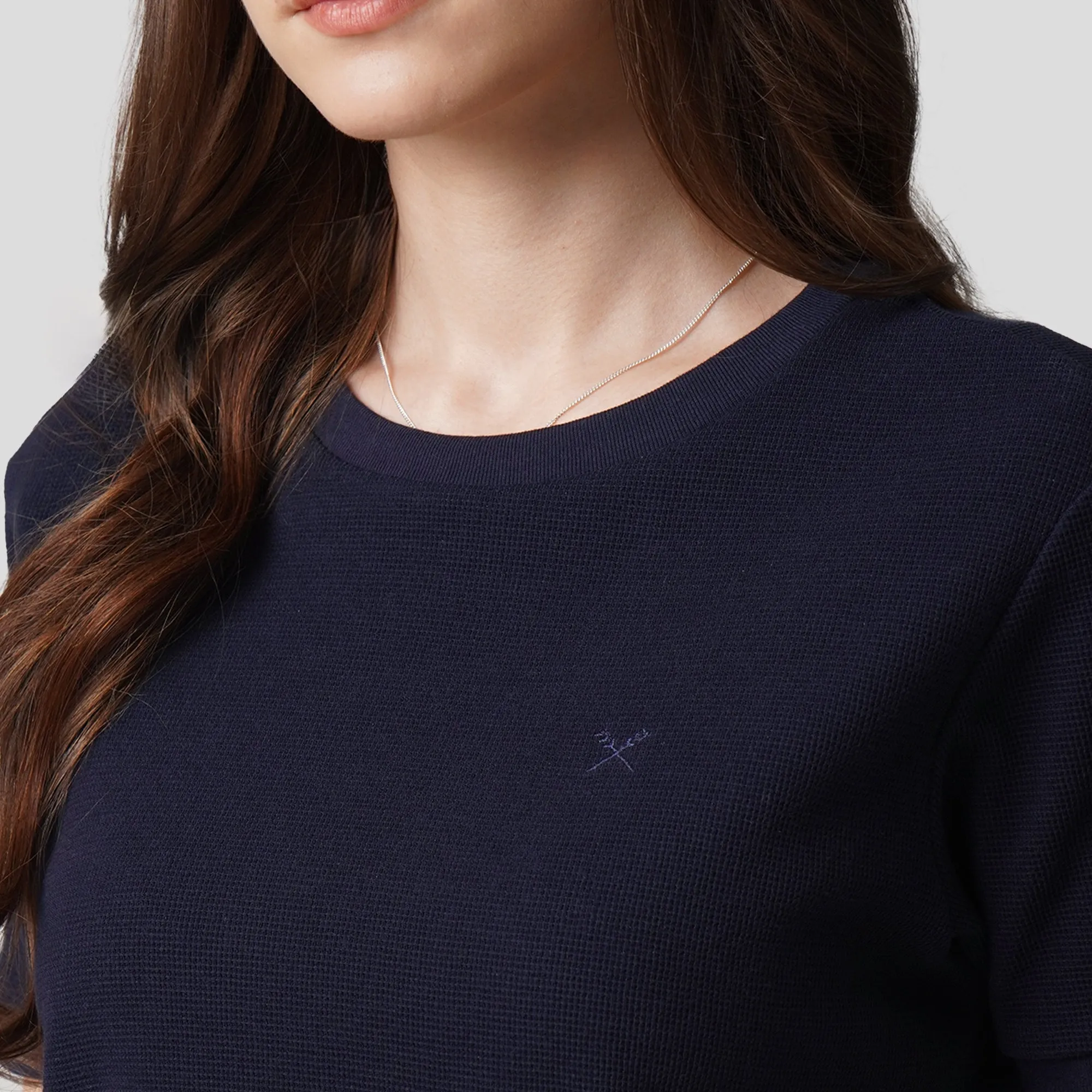 Regatta- Crew Neck Waffle T-Shirt