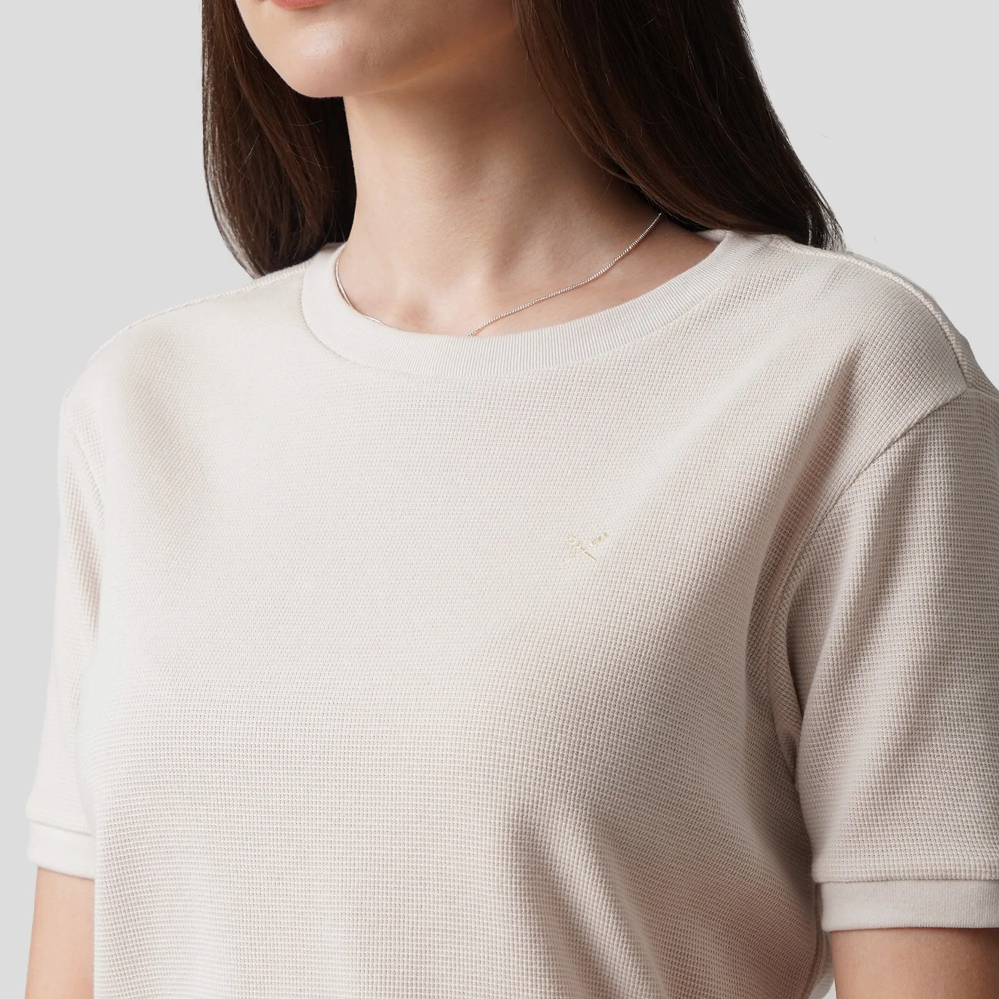 Regatta- Crew Neck Waffle T-Shirt