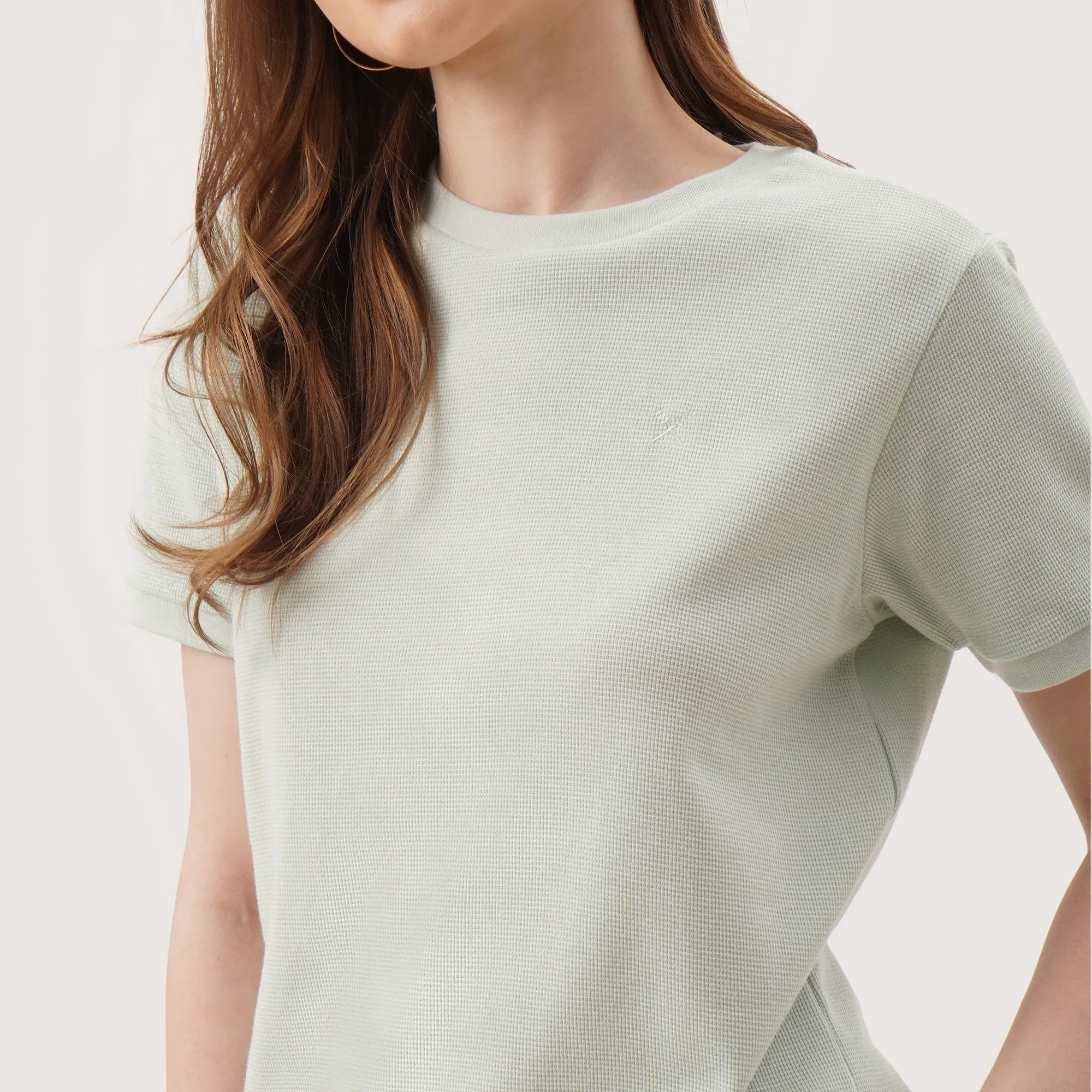 Regatta- Crew Neck Waffle T-Shirt