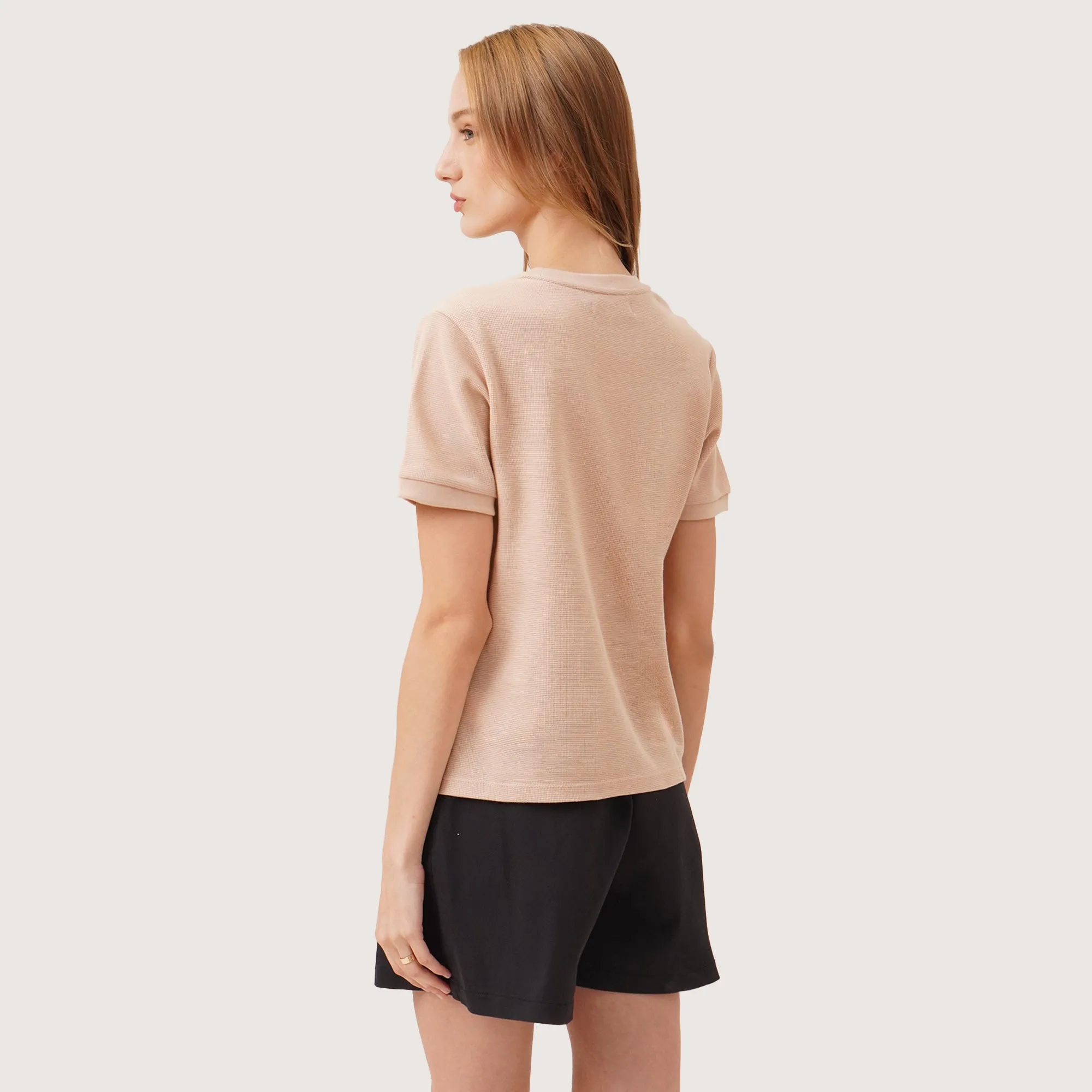 Regatta- Crew Neck Waffle T-Shirt