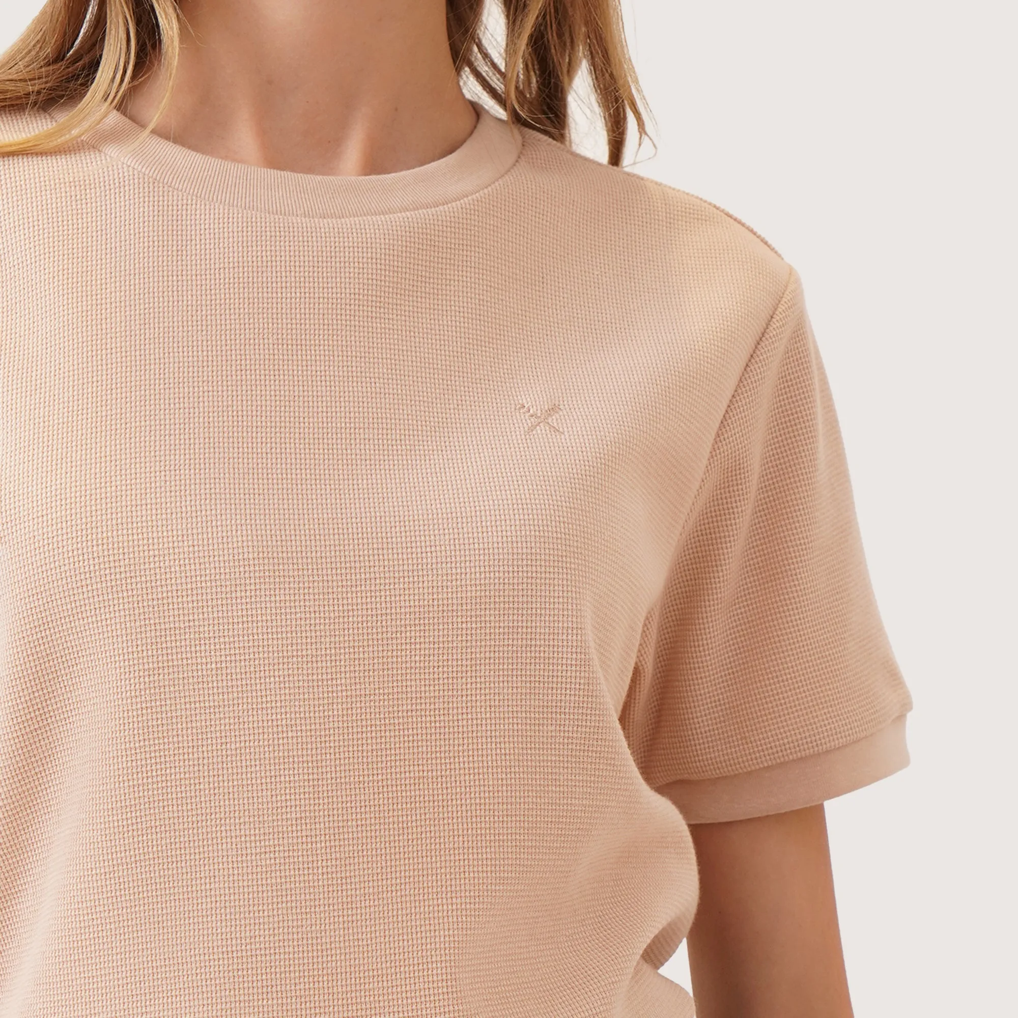 Regatta- Crew Neck Waffle T-Shirt