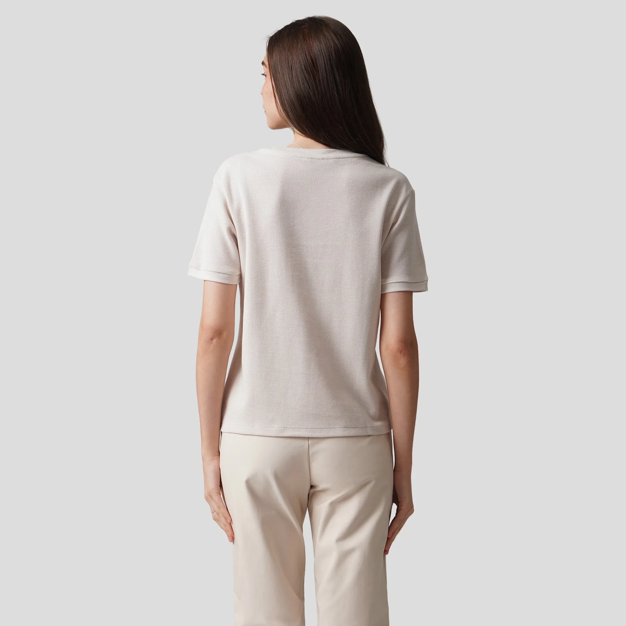Regatta- Crew Neck Waffle T-Shirt