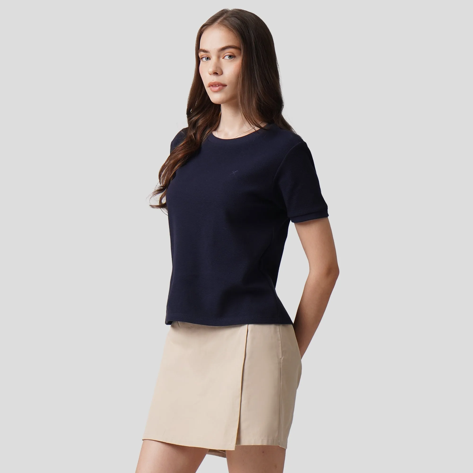 Regatta- Crew Neck Waffle T-Shirt