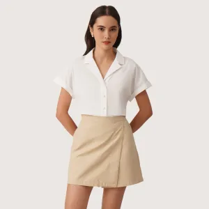 Regatta- Dolman Sleeve Shirt With Notch Collar