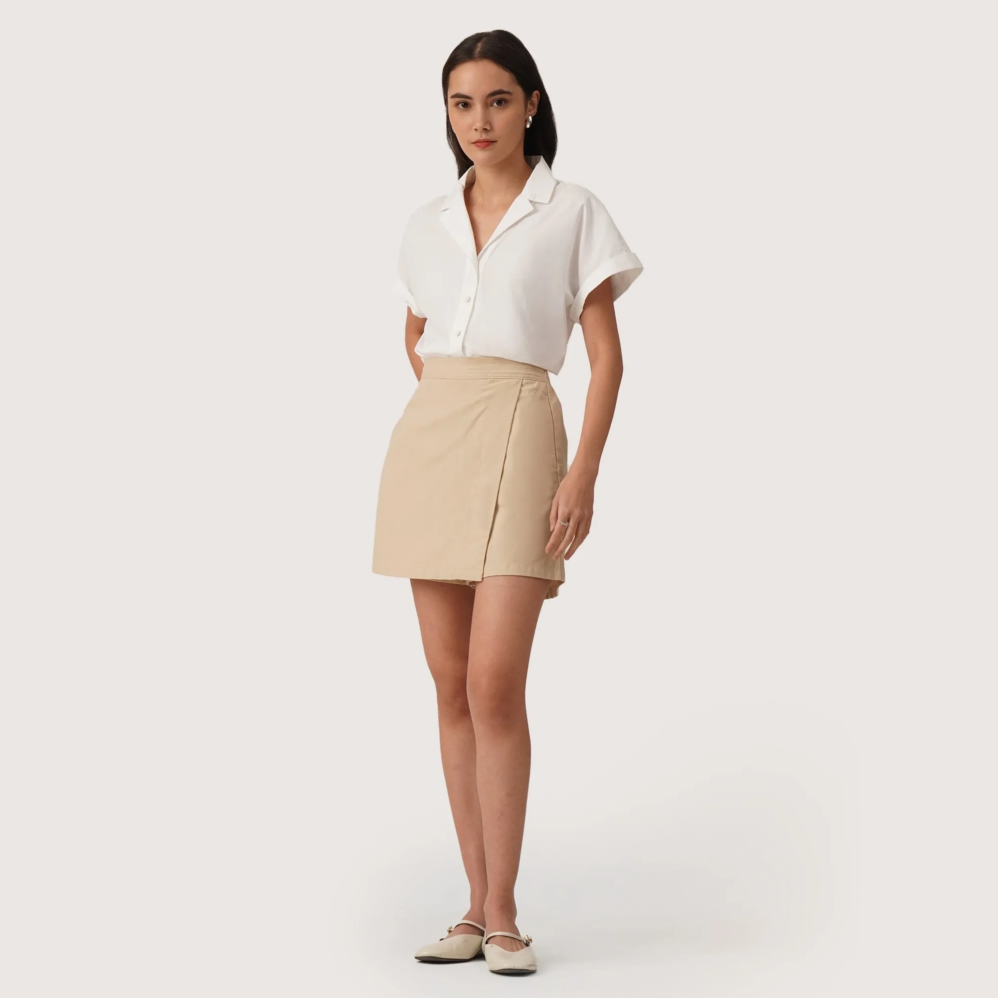 Regatta- Dolman Sleeve Shirt With Notch Collar