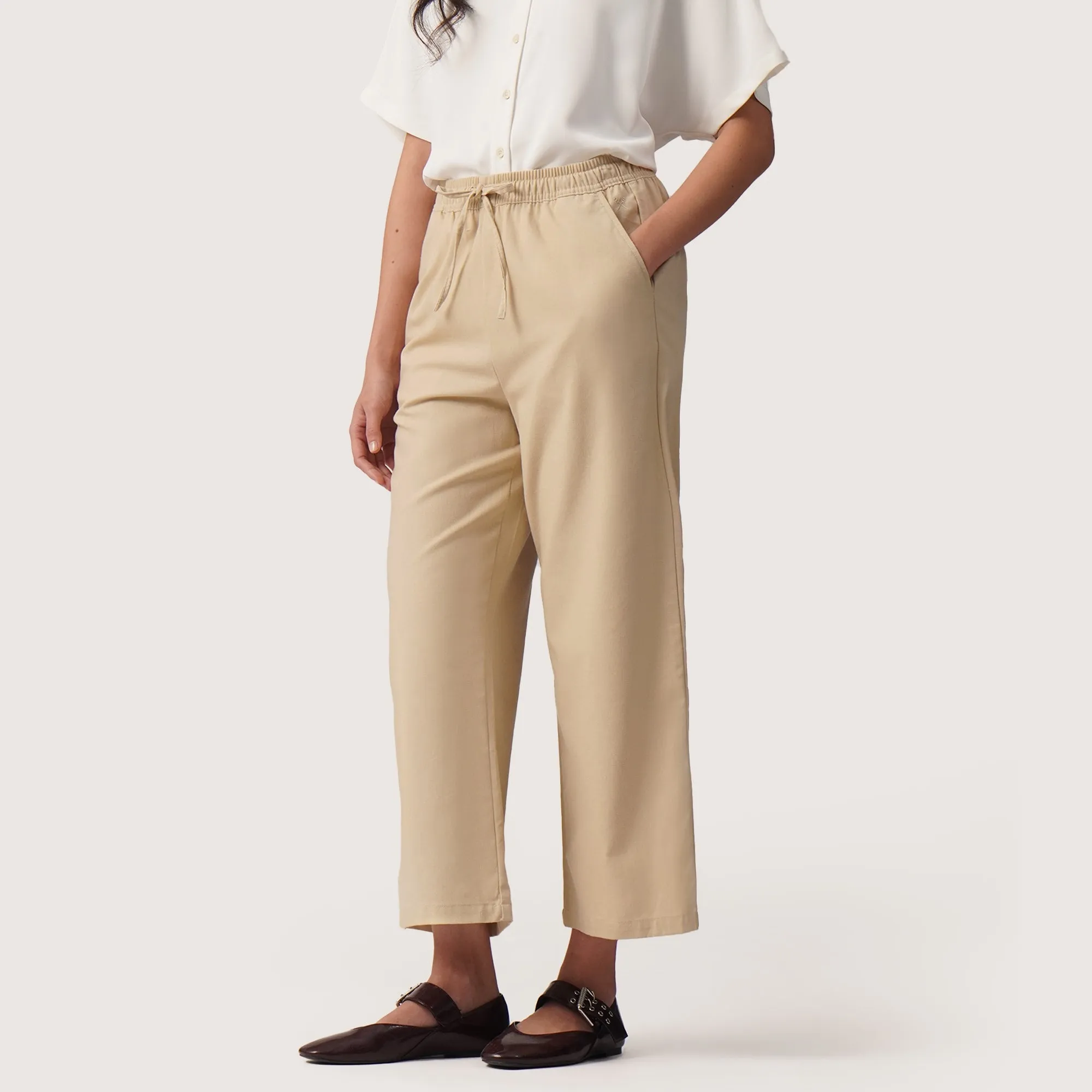 Regatta- Drawstring Straight Cut Trousers