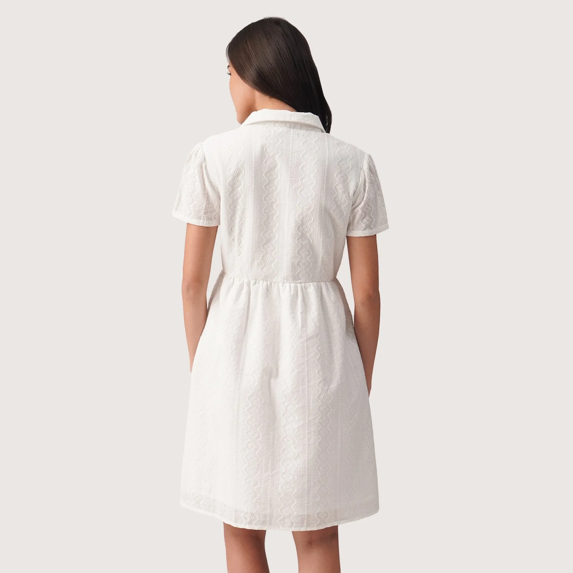 Regatta- Eyelet Shirtdress