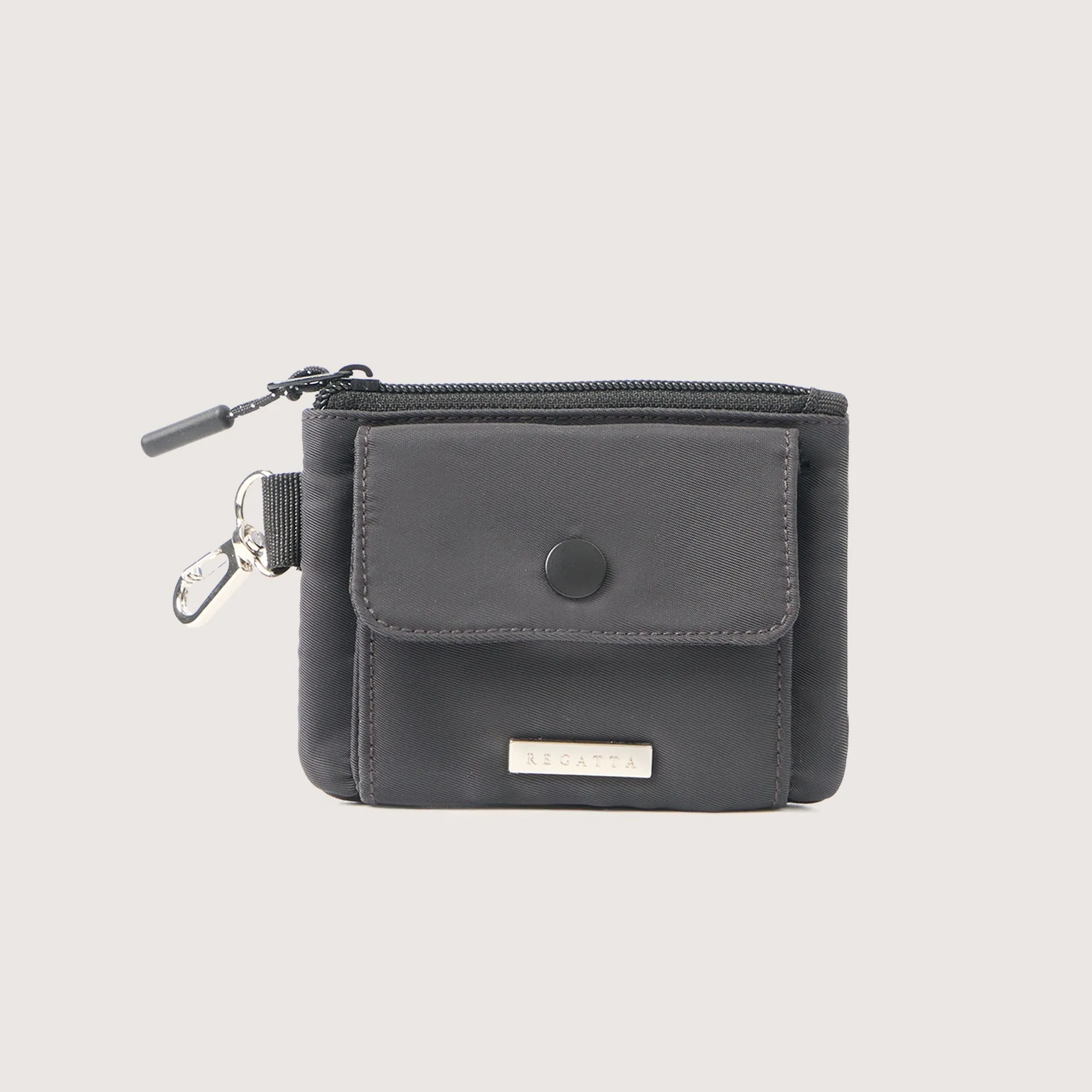 Regatta- Flat Coin Purse With Hook