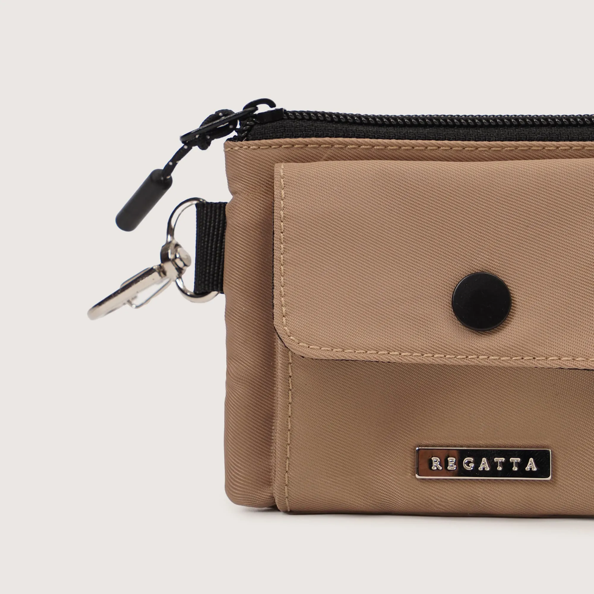Regatta- Flat Coin Purse With Hook