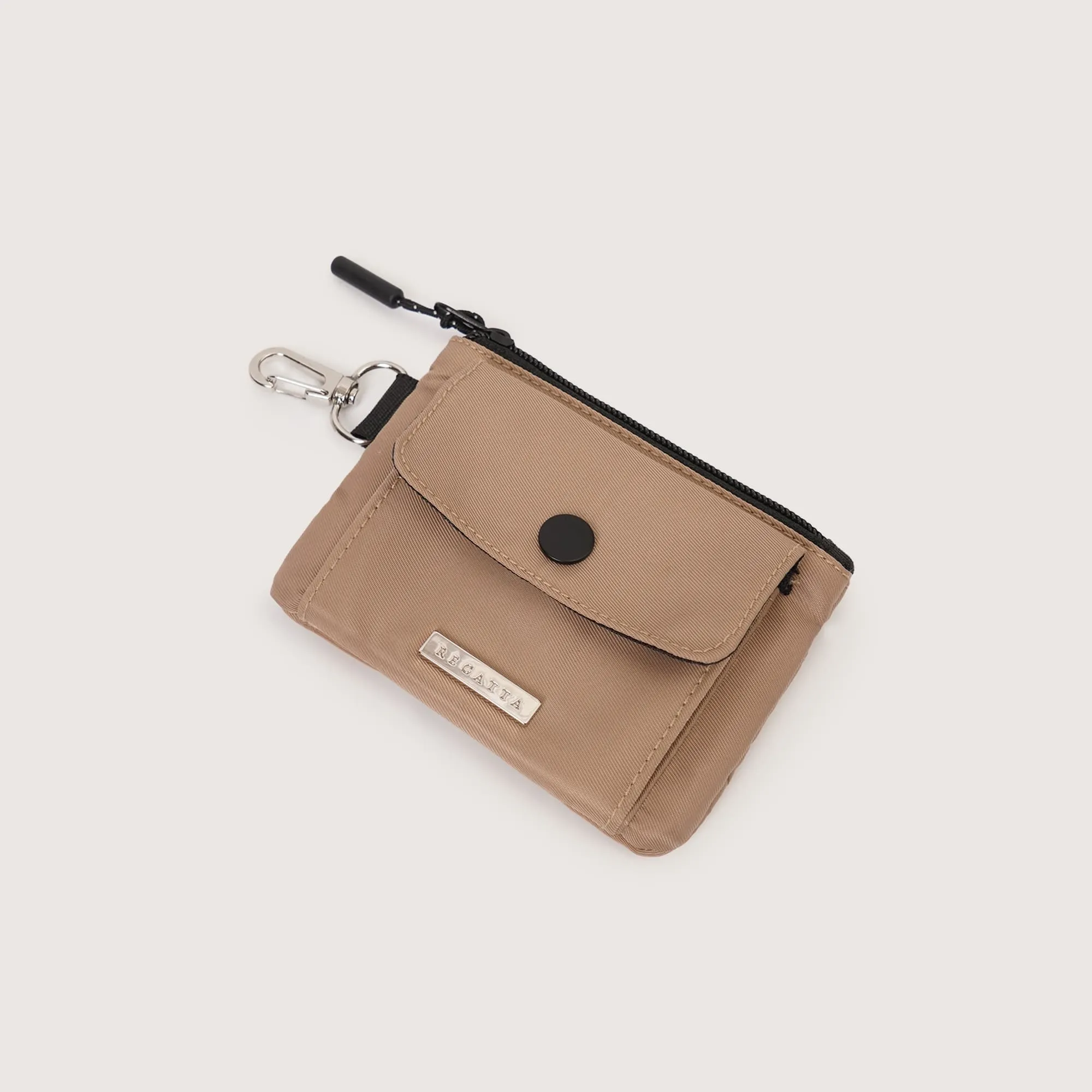 Regatta- Flat Coin Purse With Hook