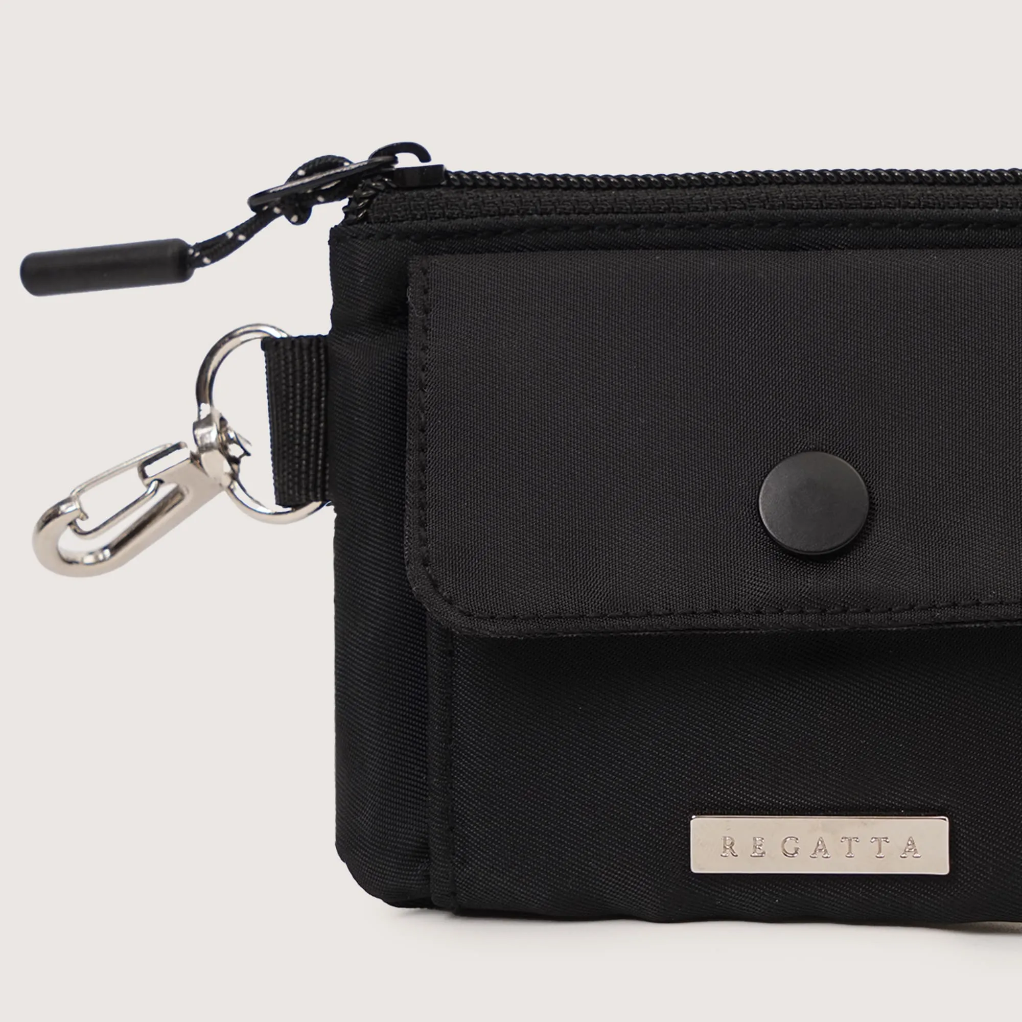 Regatta- Flat Coin Purse With Hook