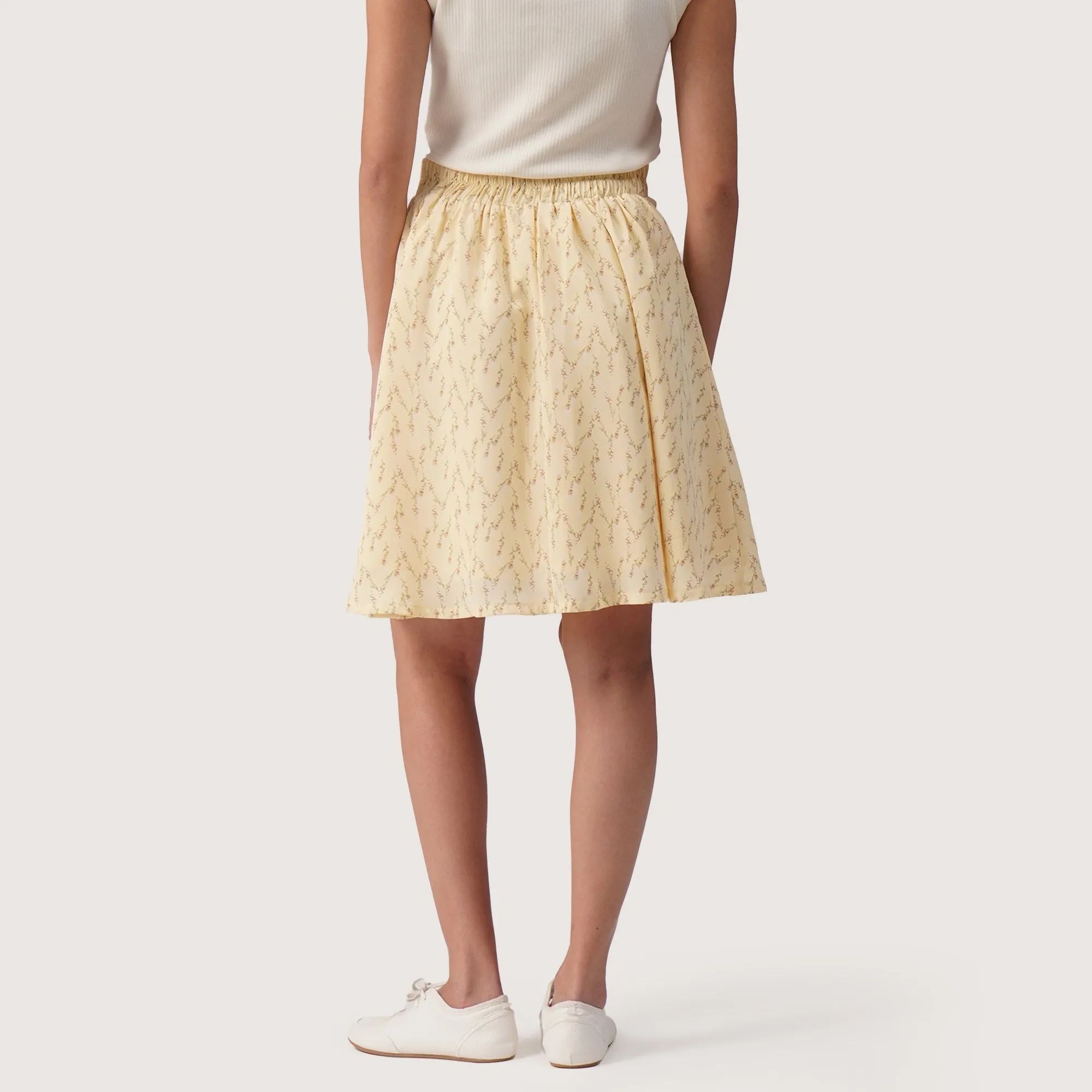 Regatta- Floral Skater Skirt