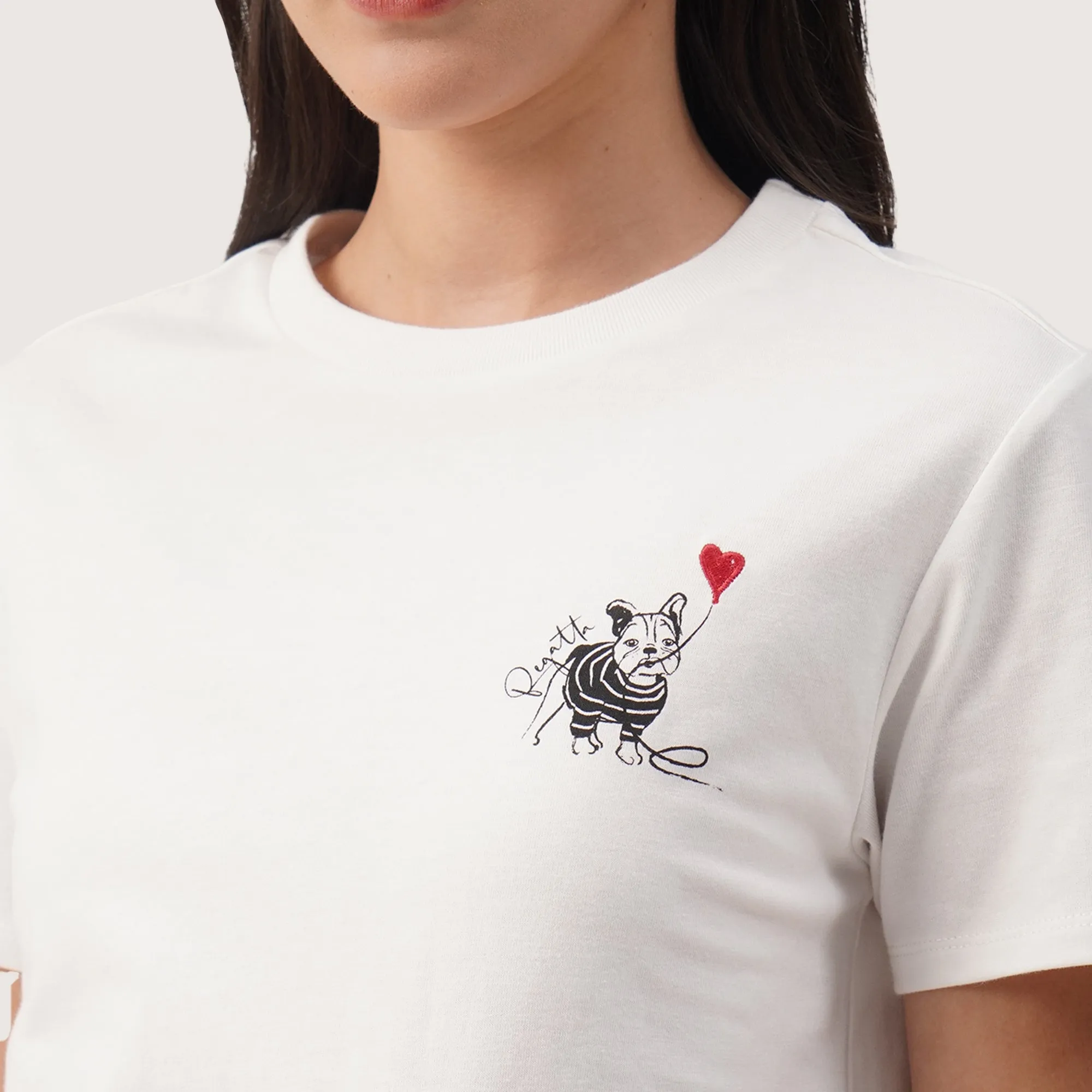 Regatta- French Bulldog With Balloon Graphic T-Shirt