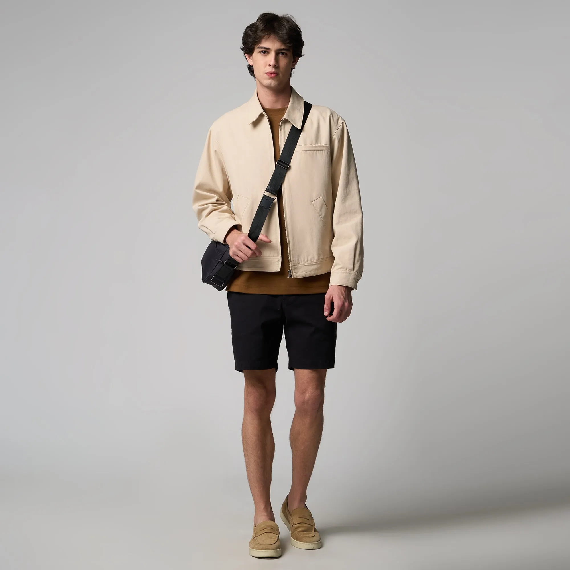 Regatta- Gartered Twill Deck Shorts With Side Vents